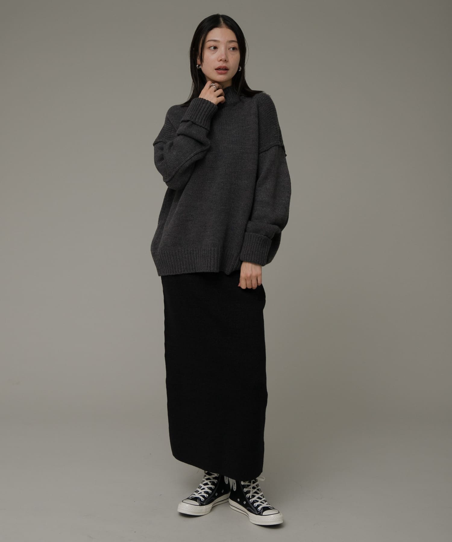 身長：166cm サイズ：FREE