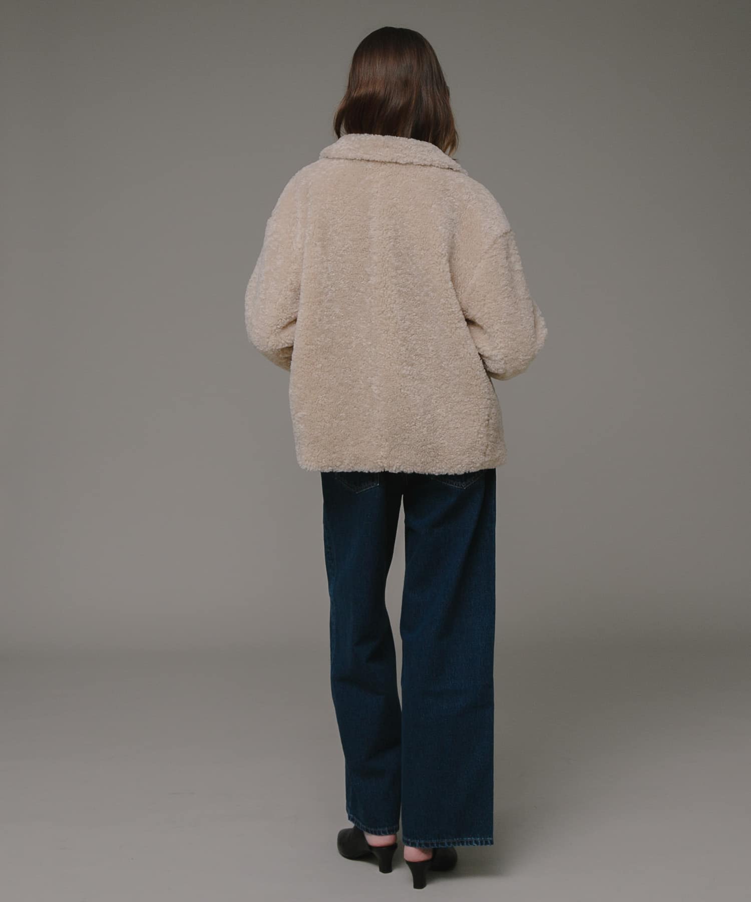 ツルブルゾン SLY | FRONT ZIP DENIM ブルゾン (デニムジャケット ) |SHEL