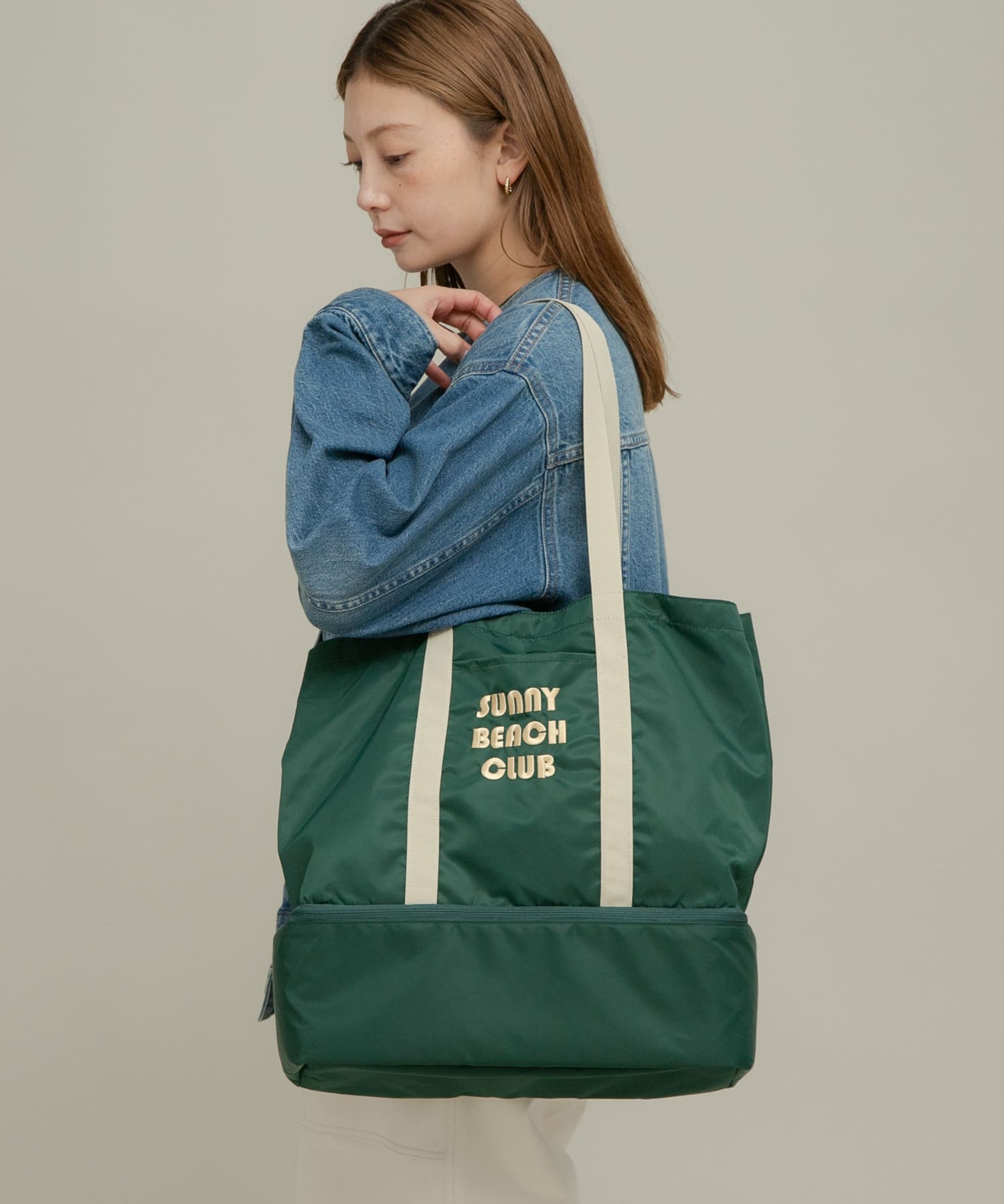 保冷ピクニックバッグ Dグリーン one