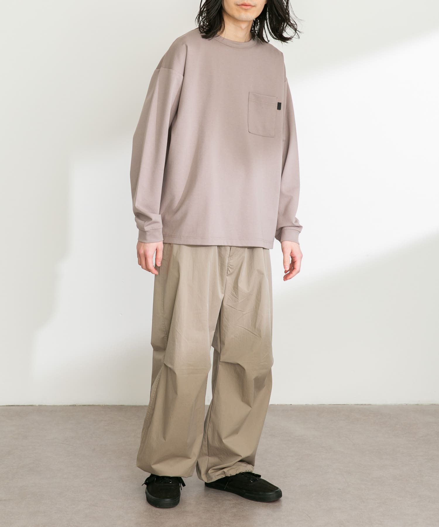 身長：173cm サイズ：L