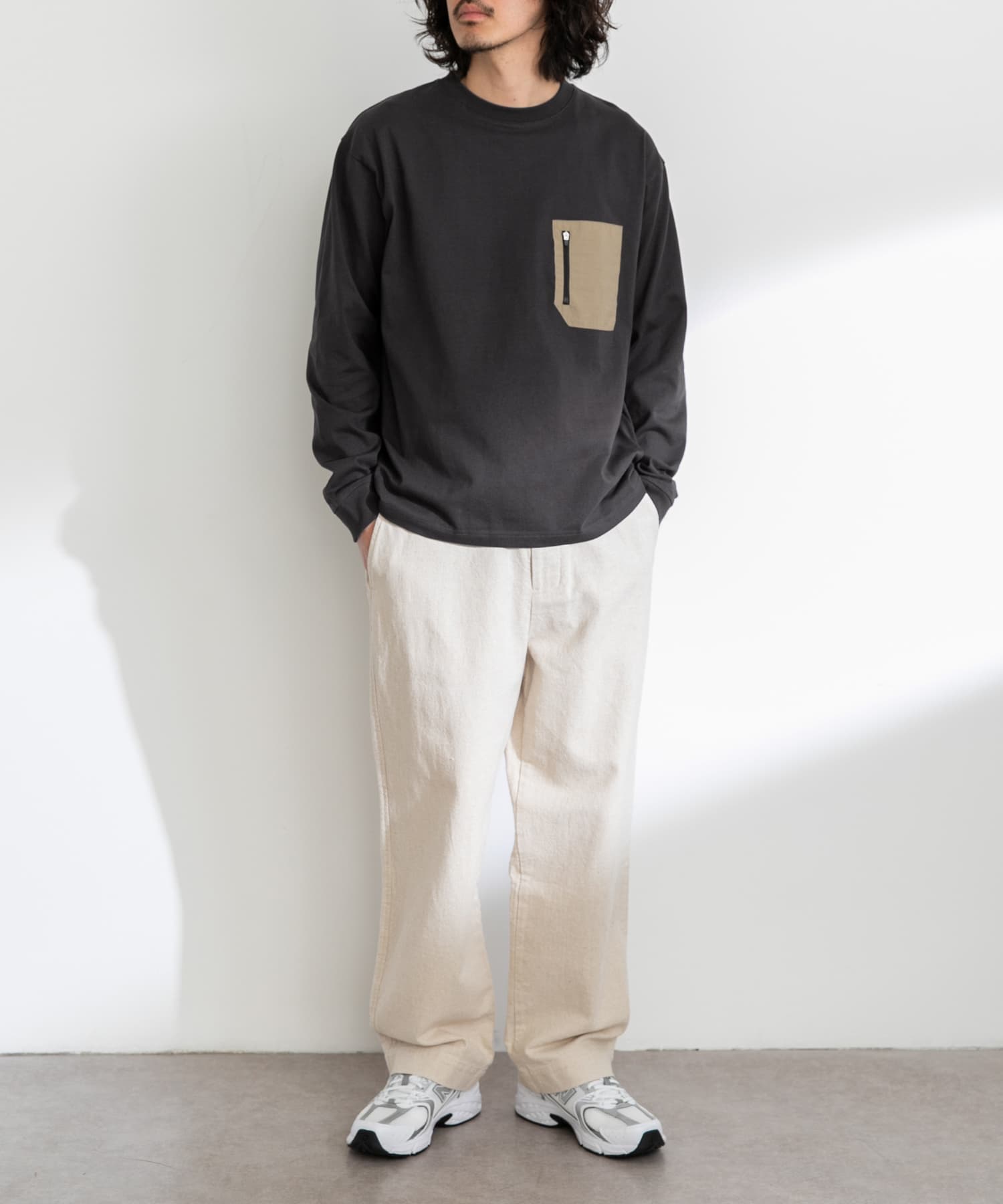 身長：180cm 体重：60kg サイズ：L