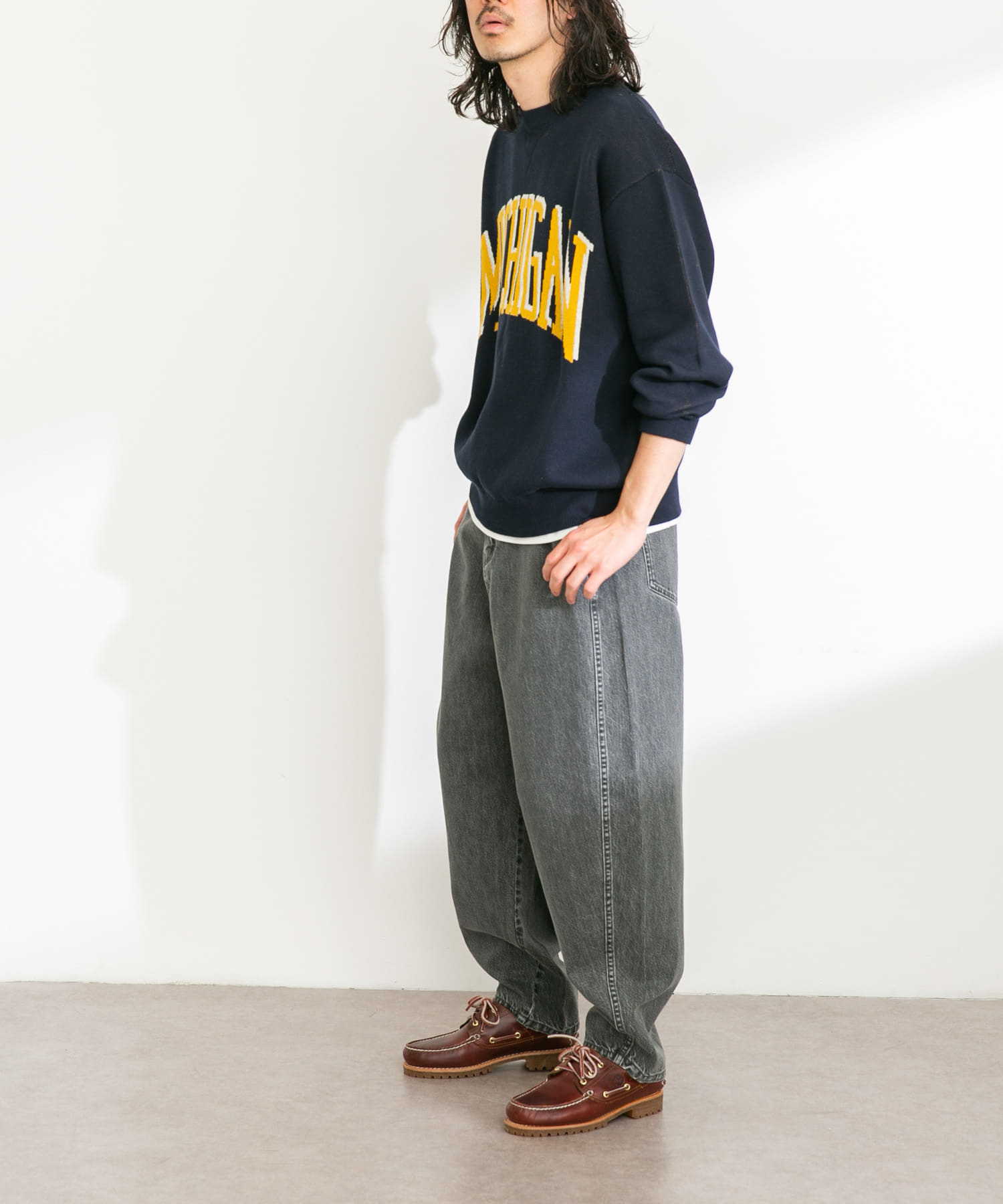 身長：180cm 体重：60kg サイズ：L