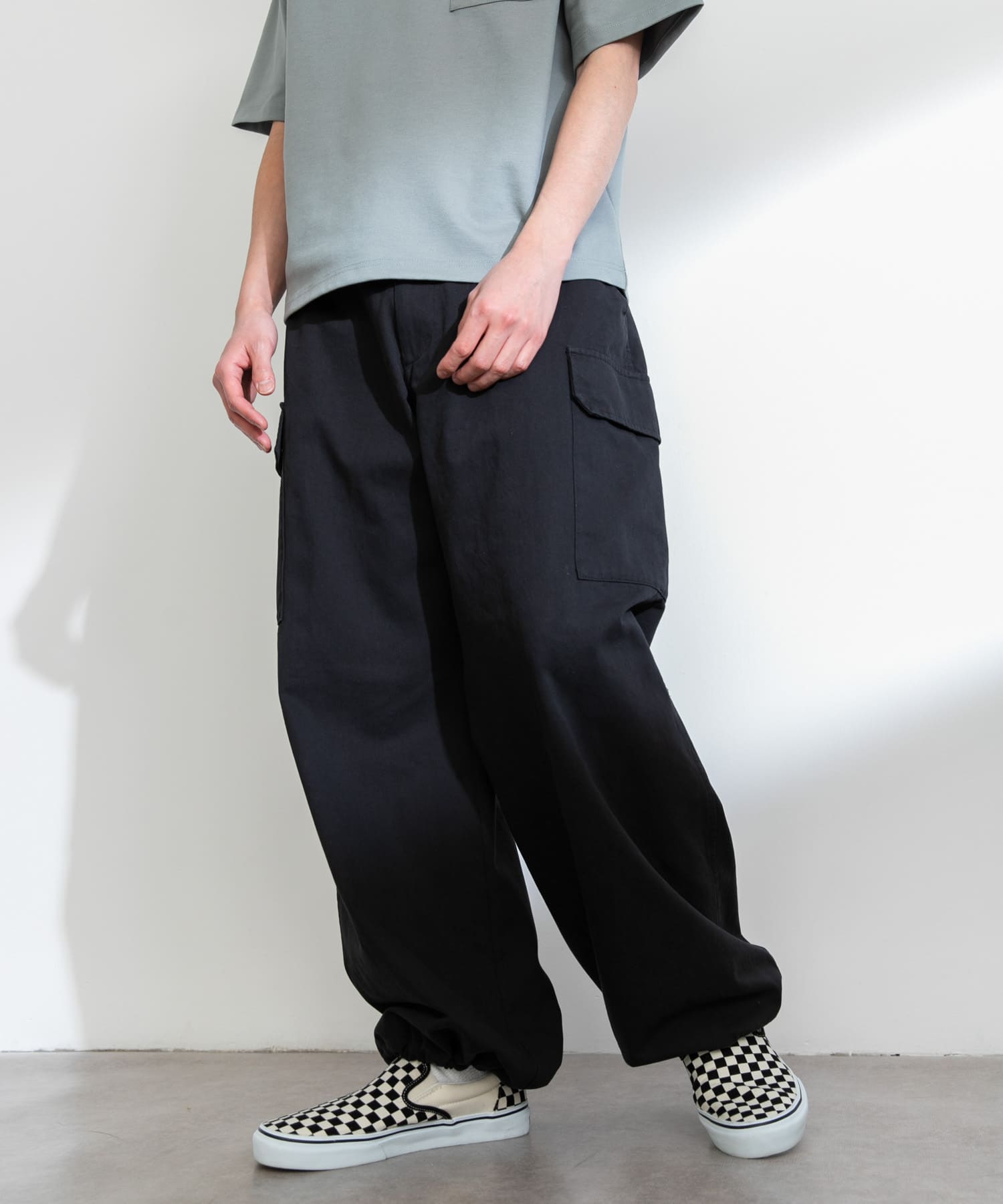 ベーシックイージーカーゴパンツ