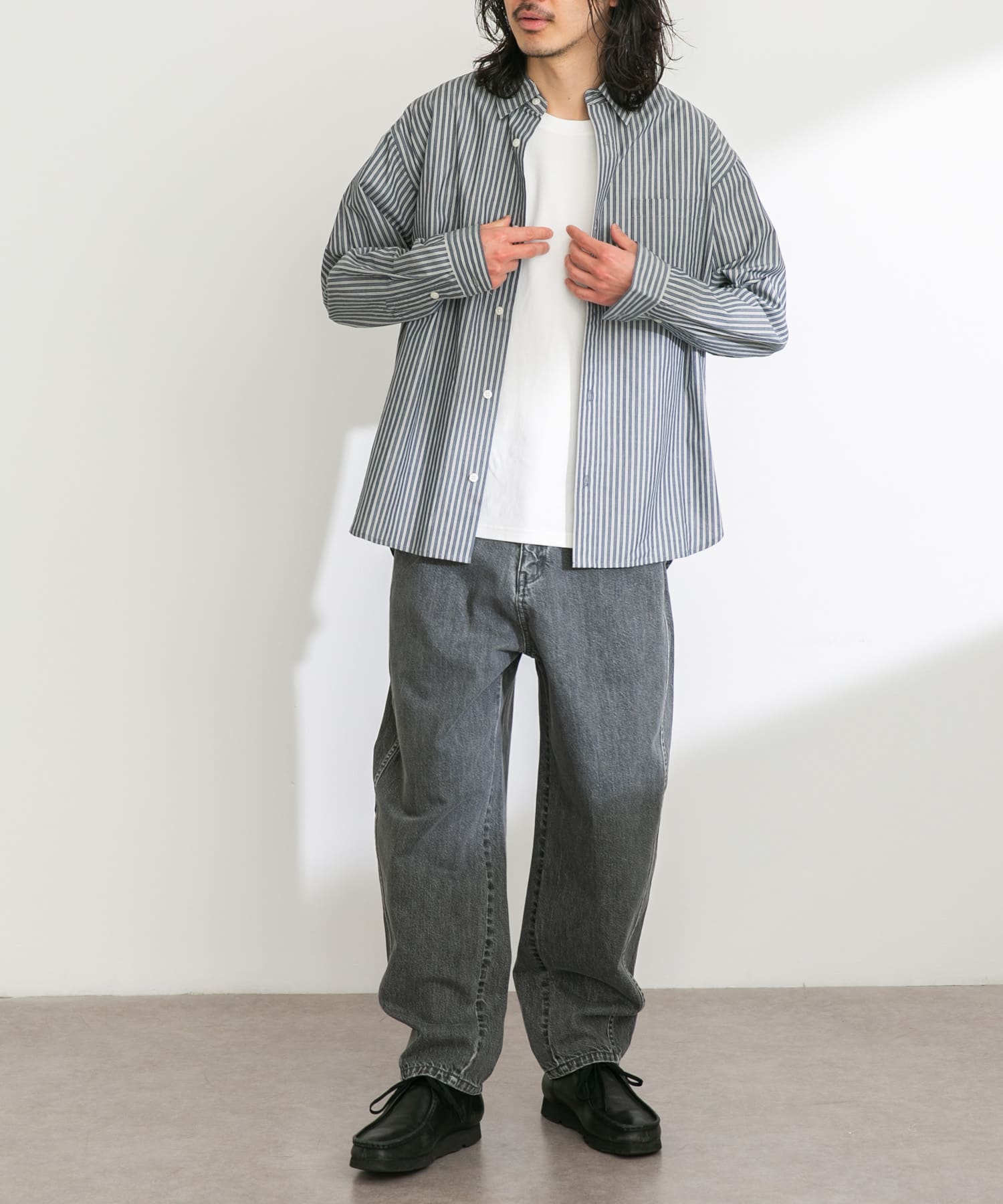 身長：180cm 体重：60kg サイズ：L
