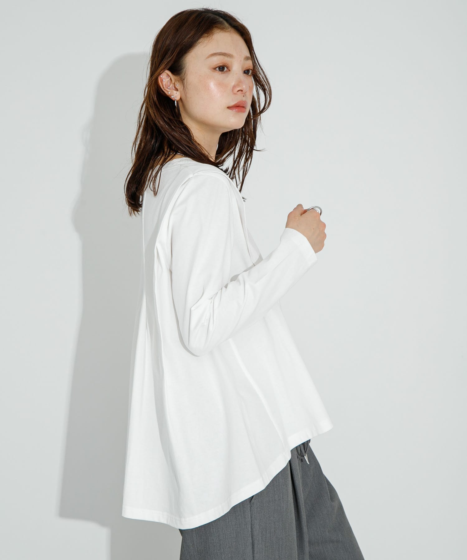 身長：166cm サイズ：FREE