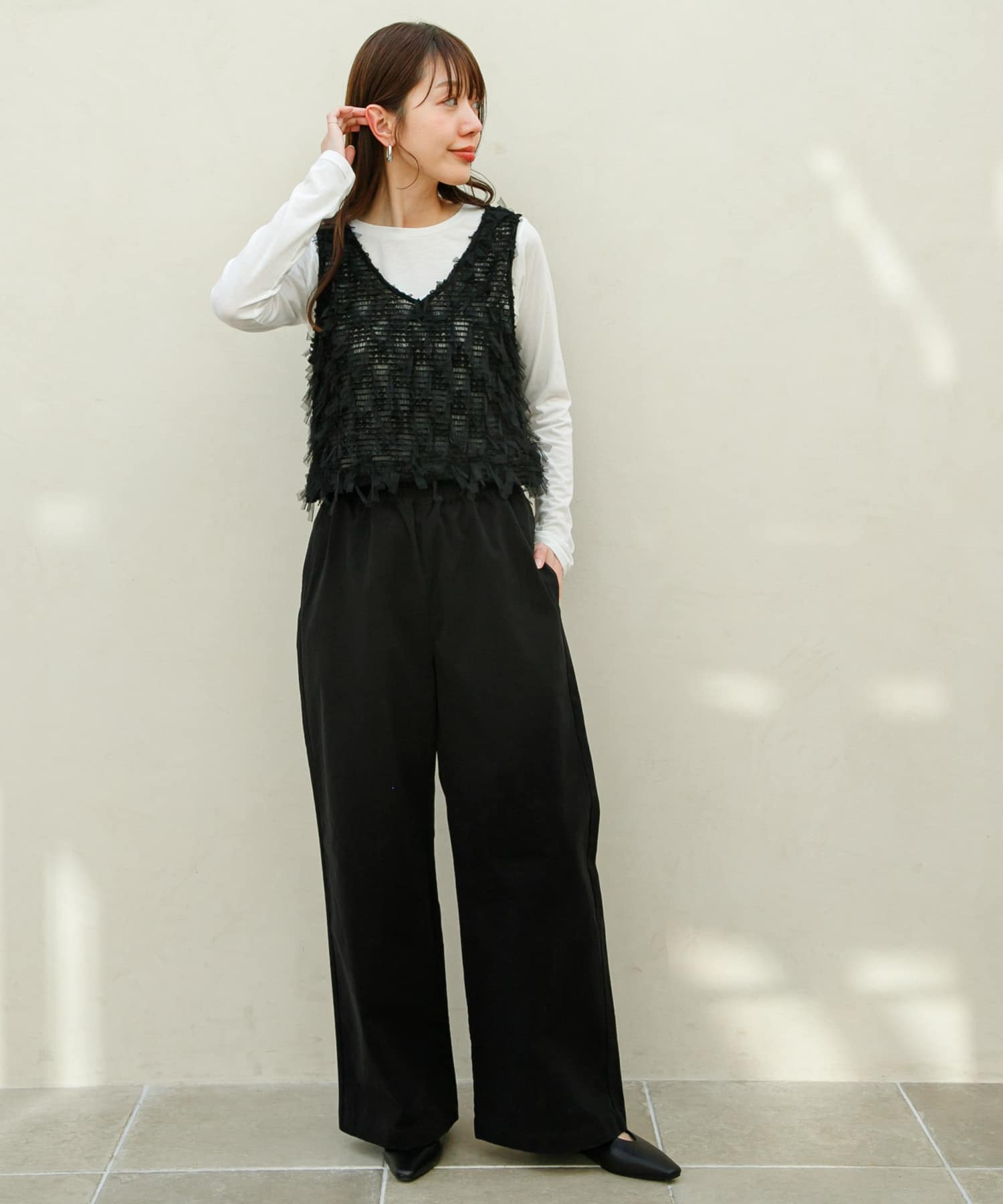 身長：165cm サイズ：FREE