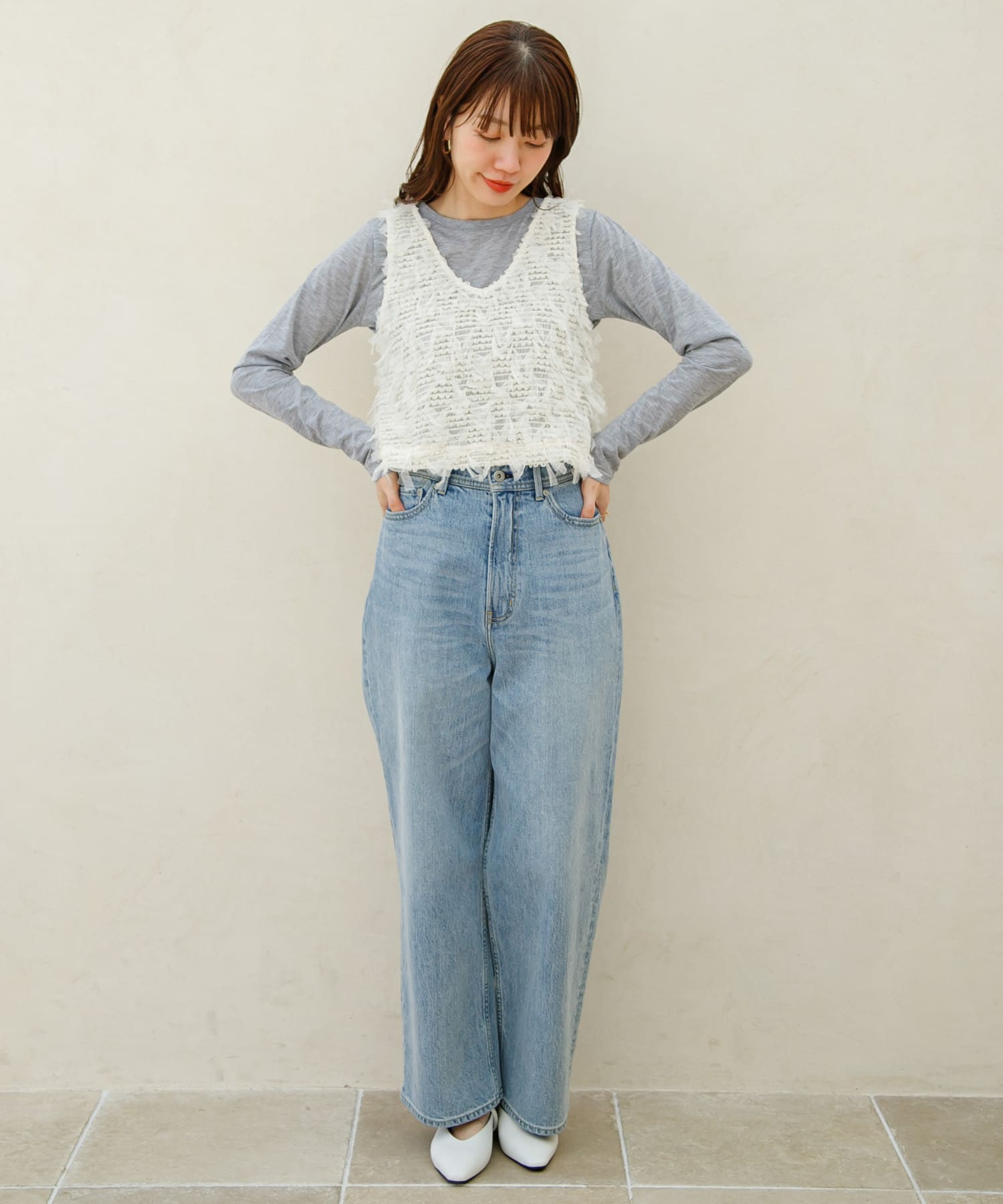 身長：165cm サイズ：FREE