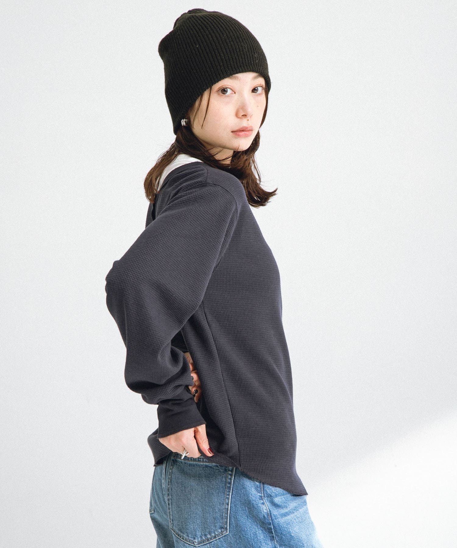 身長：166cm サイズ：FREE