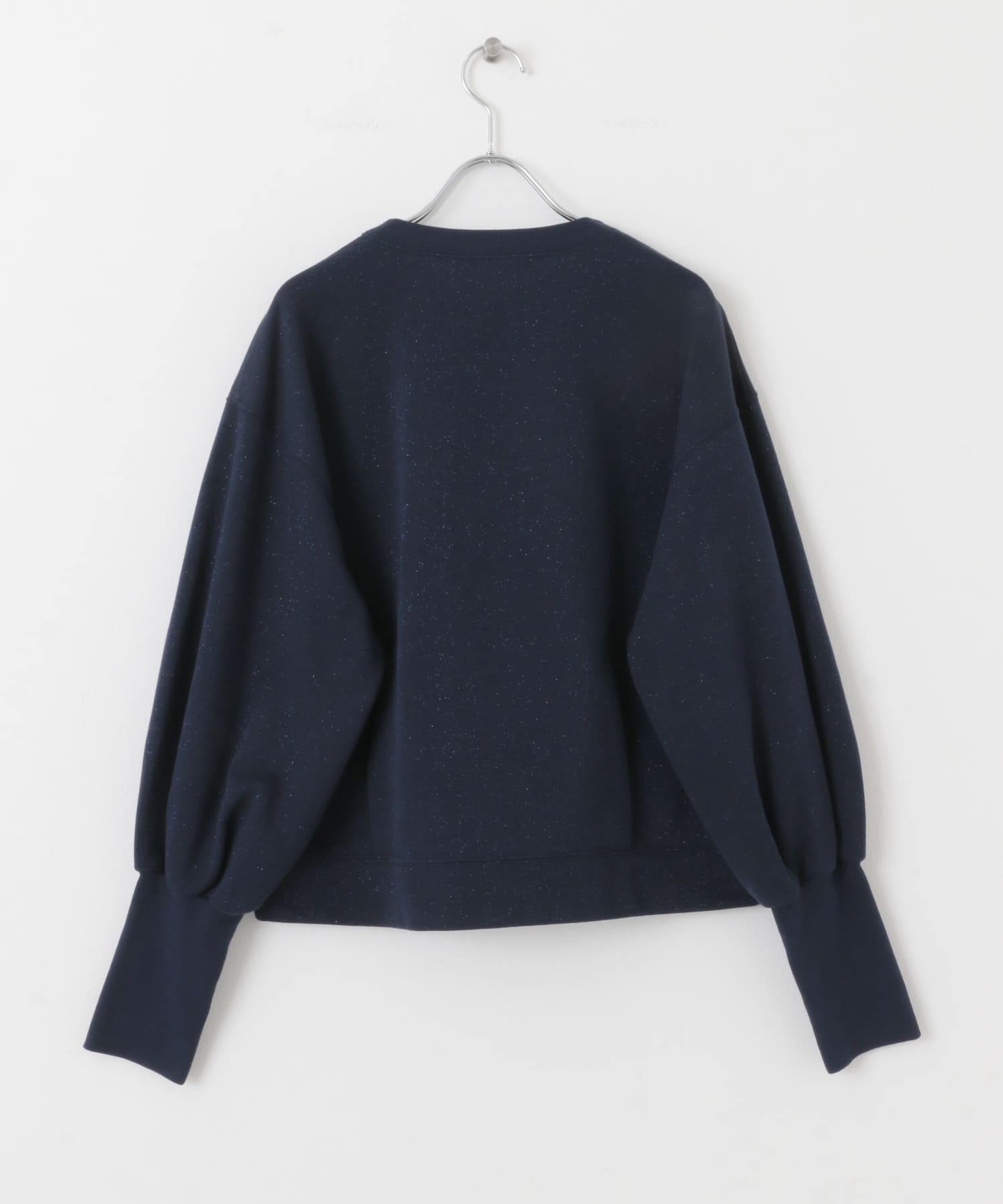 ラメ裏毛パフスリーブプルオーバー(FREE オフ): トップス｜URBAN