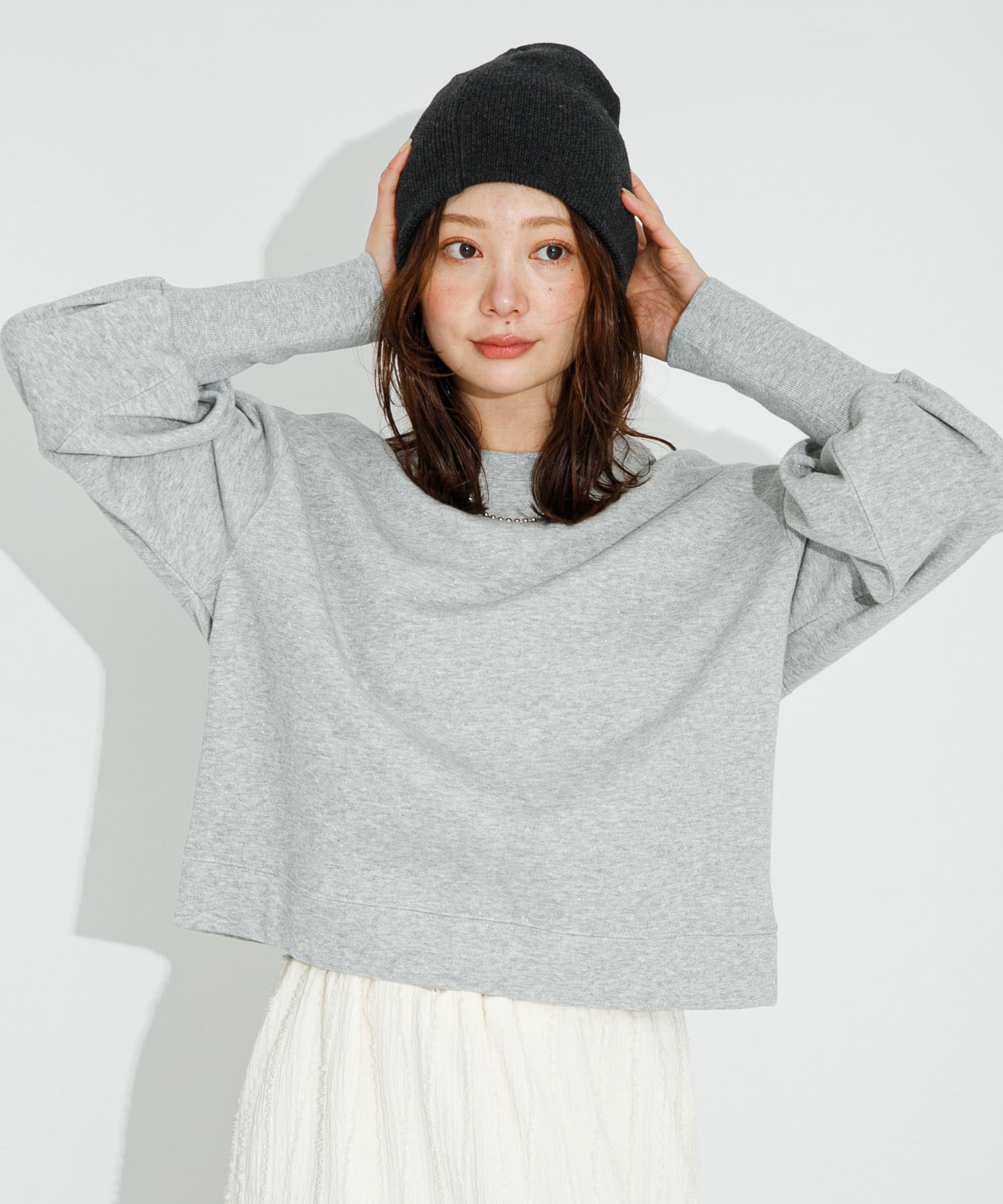 身長：166cm サイズ：FREE