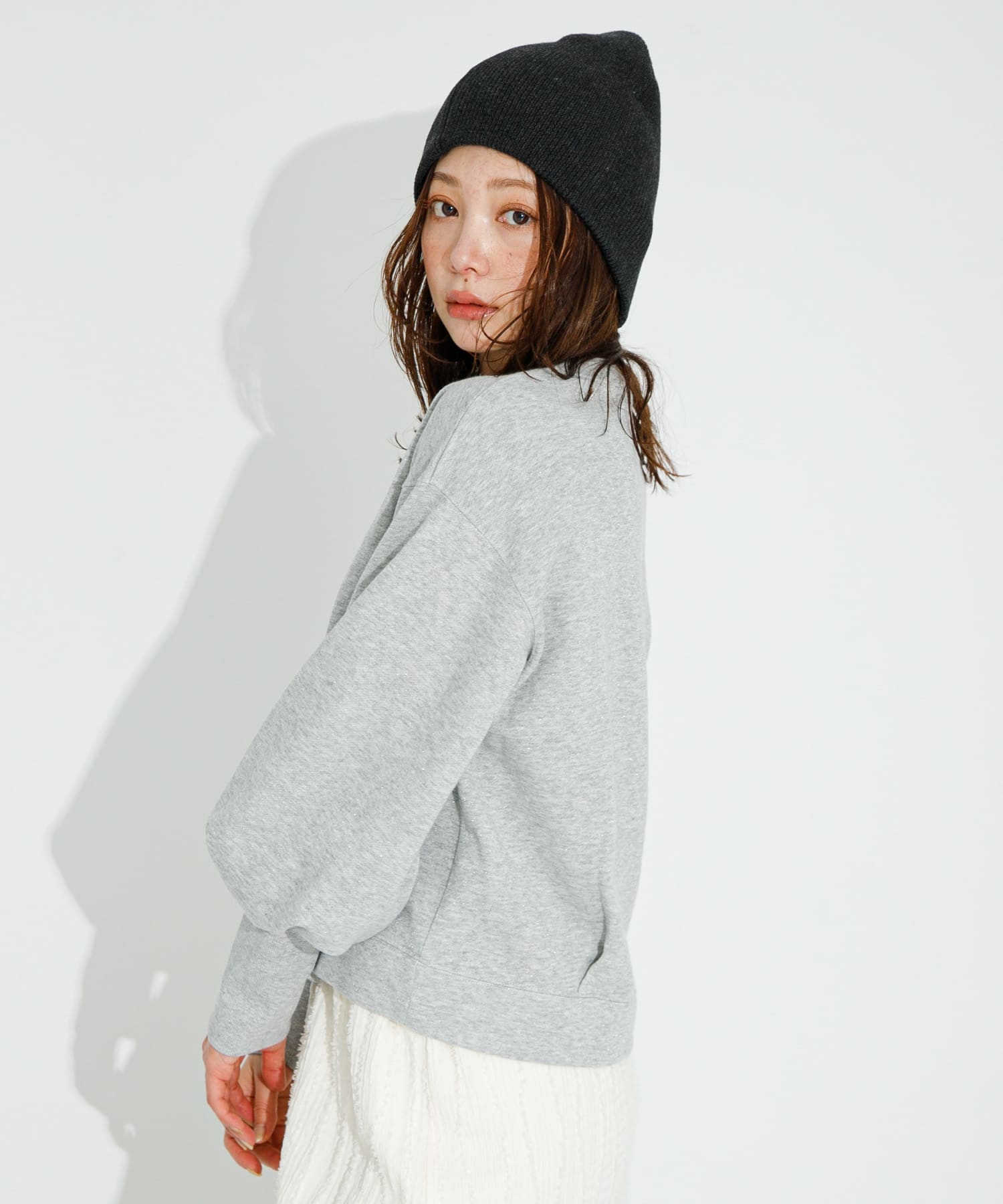 杢グレー