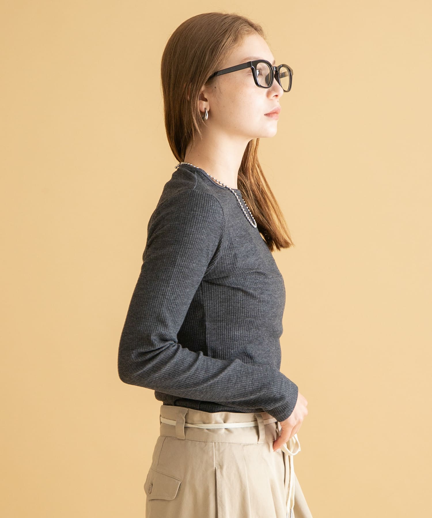 身長：166cm サイズ：FREE