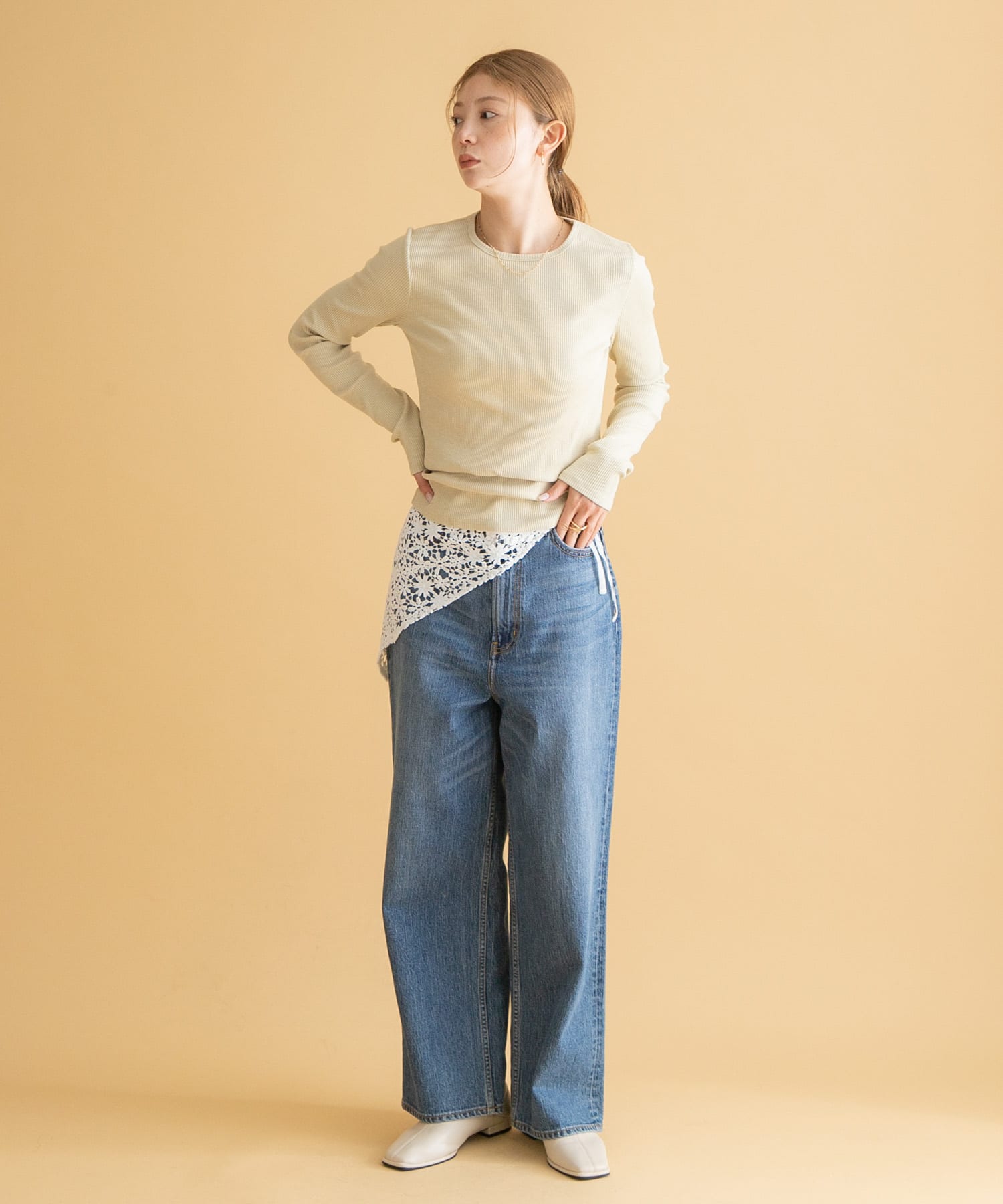 身長：166cm サイズ：FREE