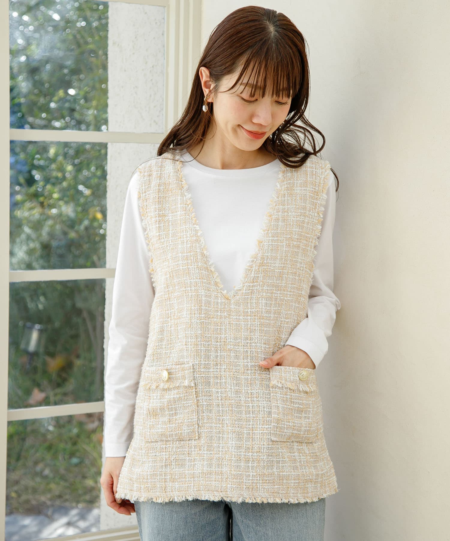 身長：165cm サイズ：FREE