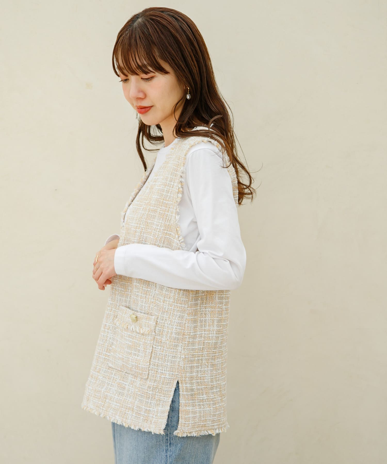 身長：165cm サイズ：FREE