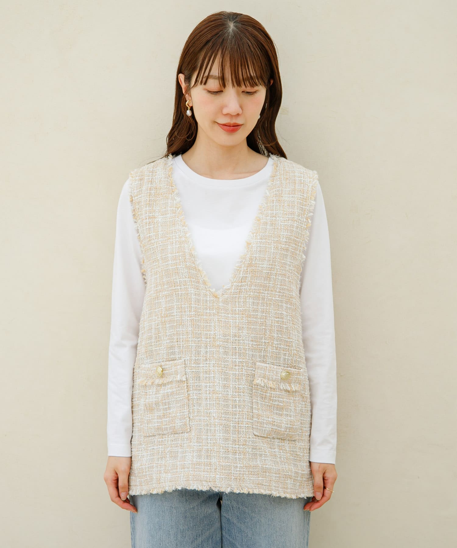 身長：165cm サイズ：FREE