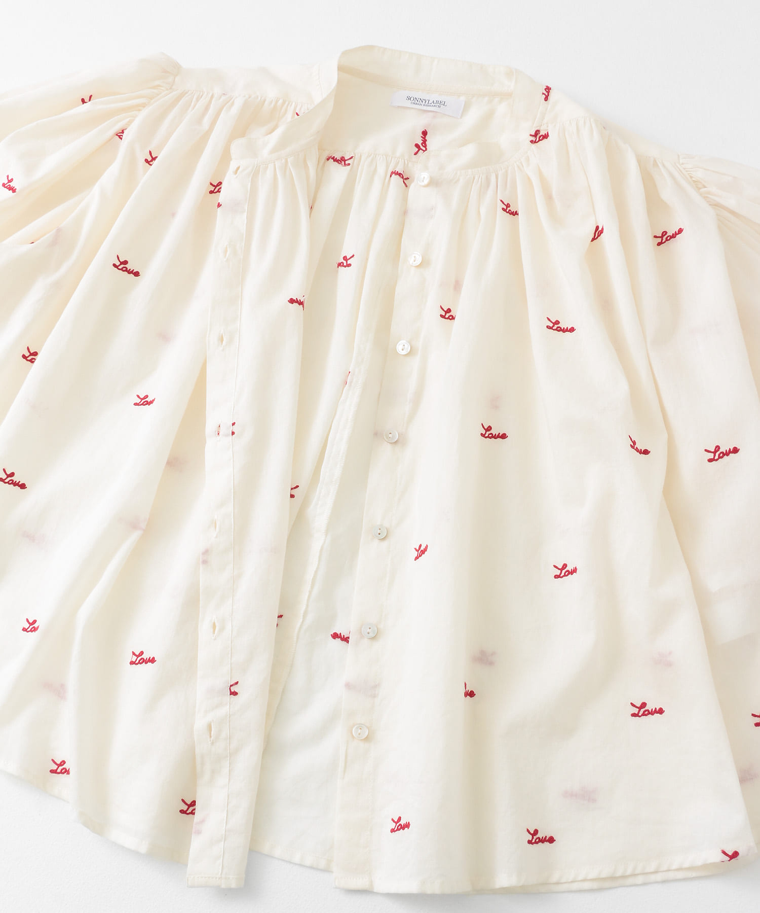 Love embroideryブラウス オフ FREE