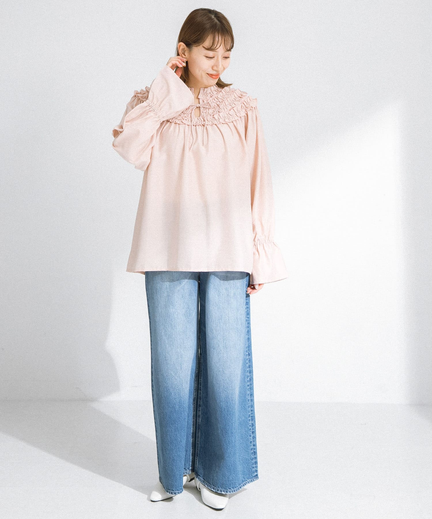 身長：164cm サイズ：FREE