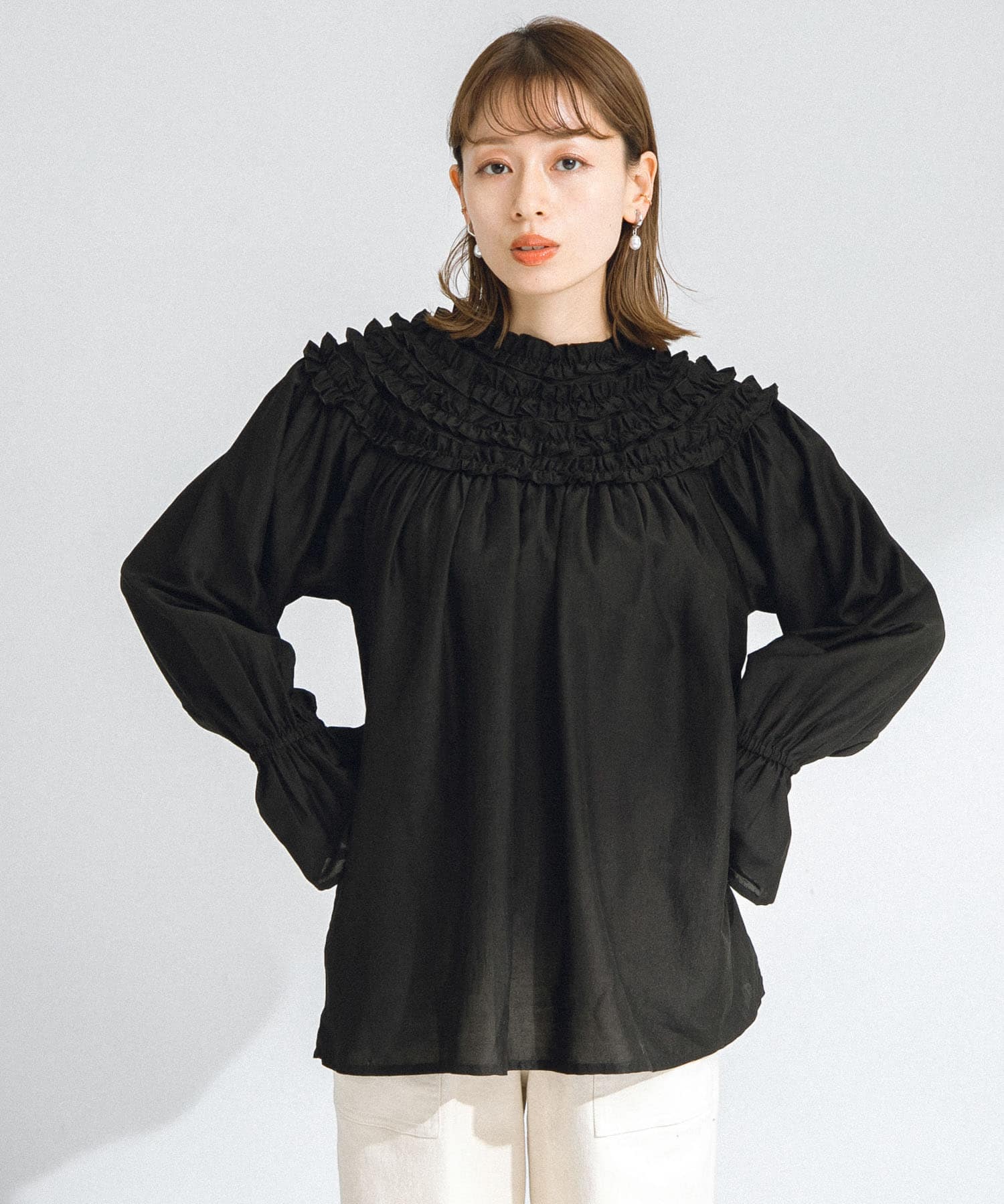 身長：164cm サイズ：FREE