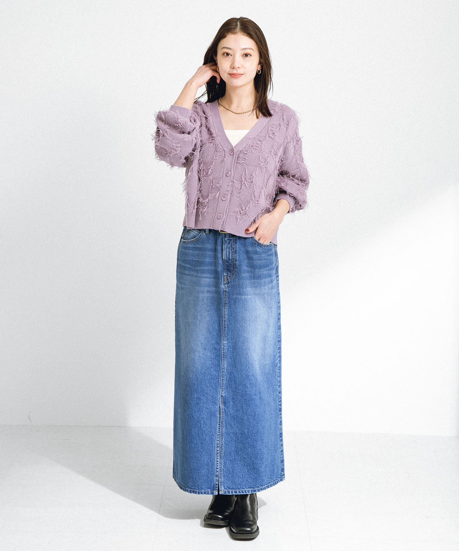 身長：166cm サイズ：38