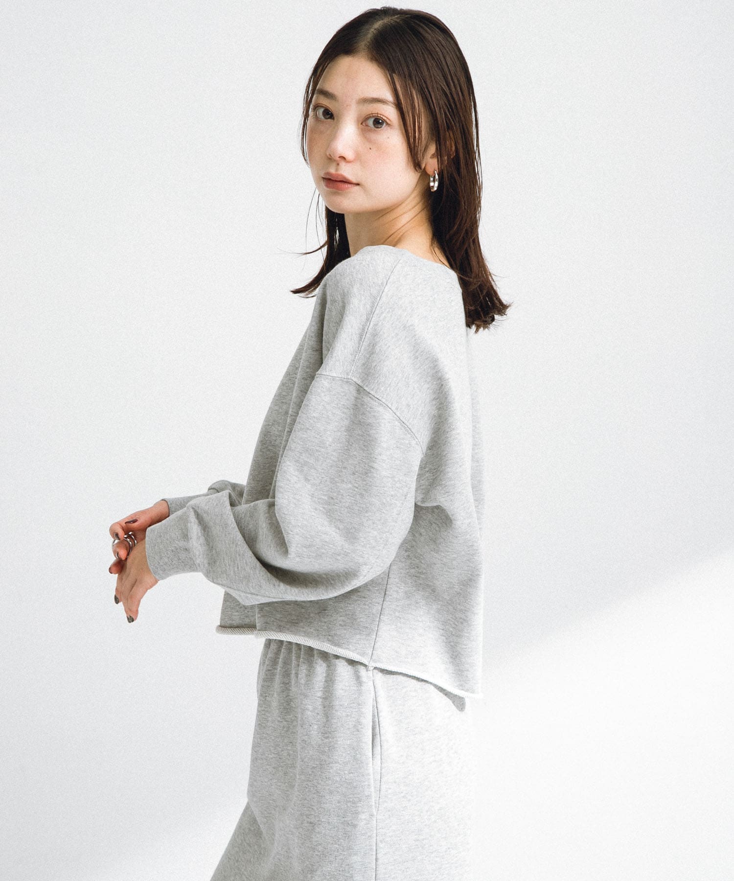 杢グレー