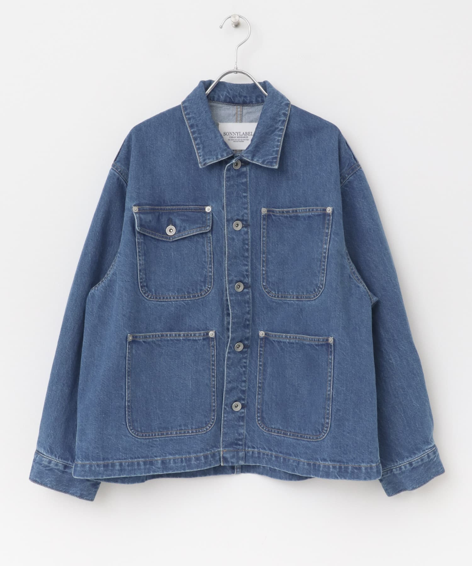 デニムワークジャケット インディゴ FREE