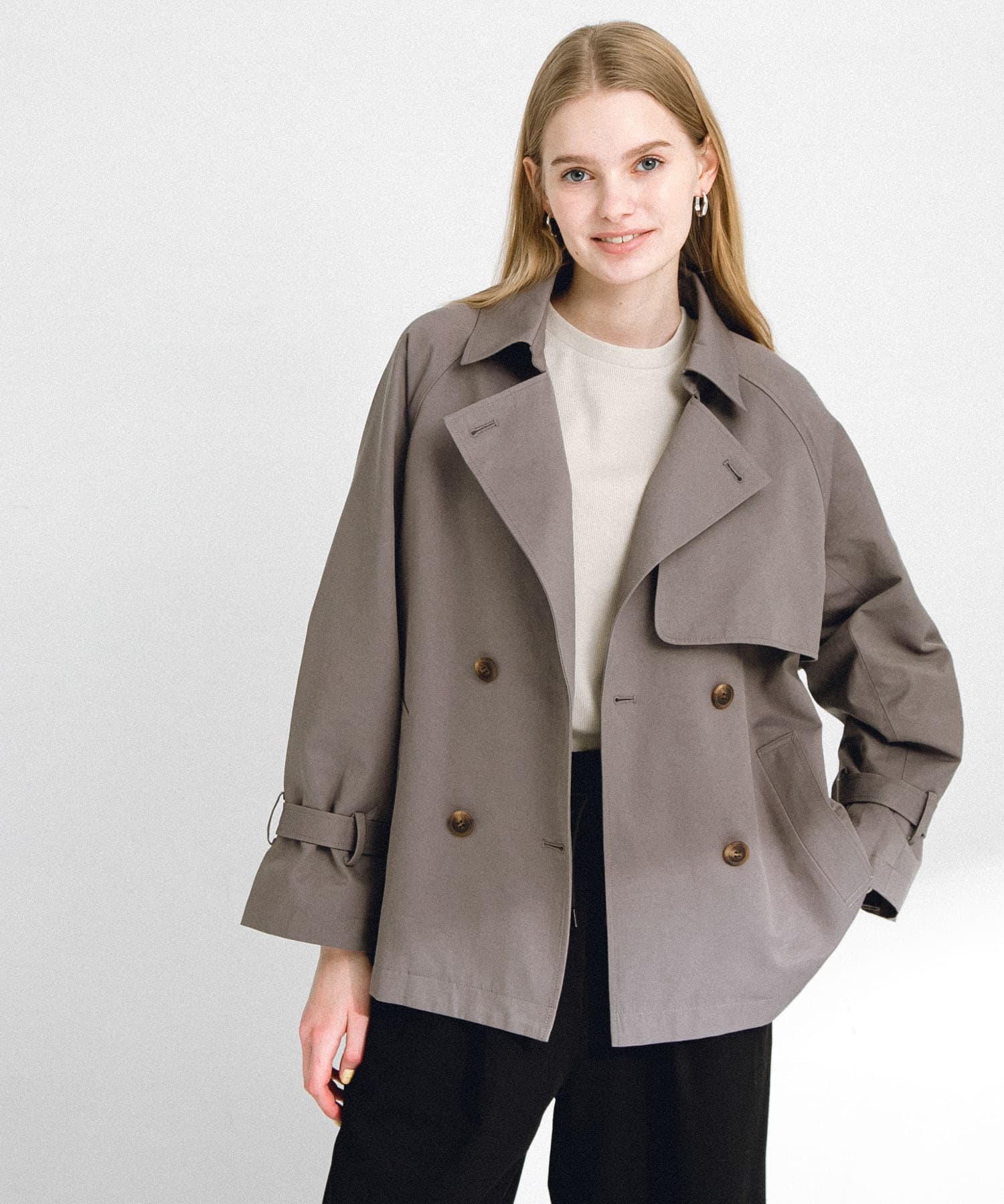 撥水ショートトレンチコート(36 ベージュ): アウター｜URBAN RESEARCH