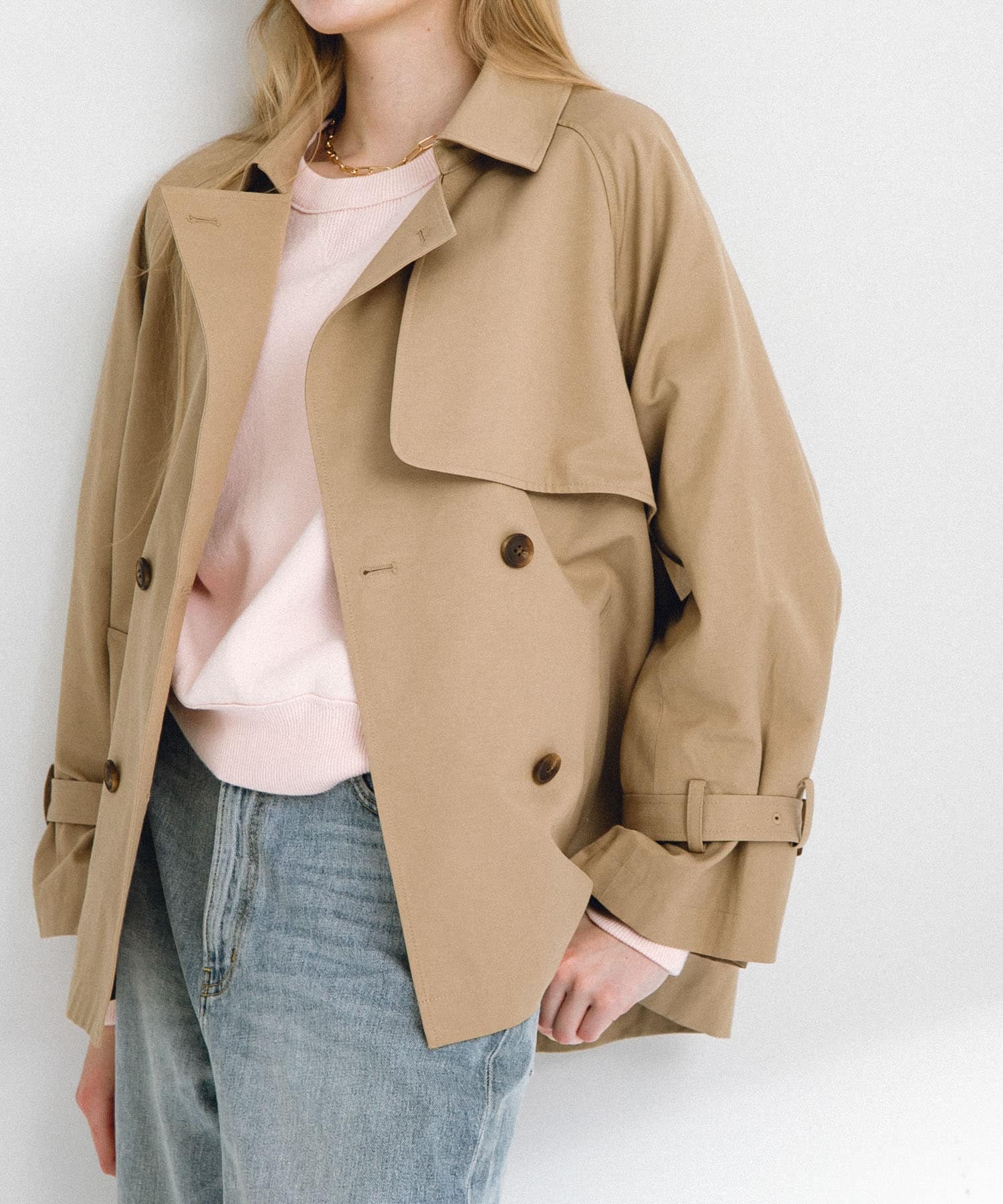 撥水ショートトレンチコート(36 ベージュ): アウター｜URBAN RESEARCH