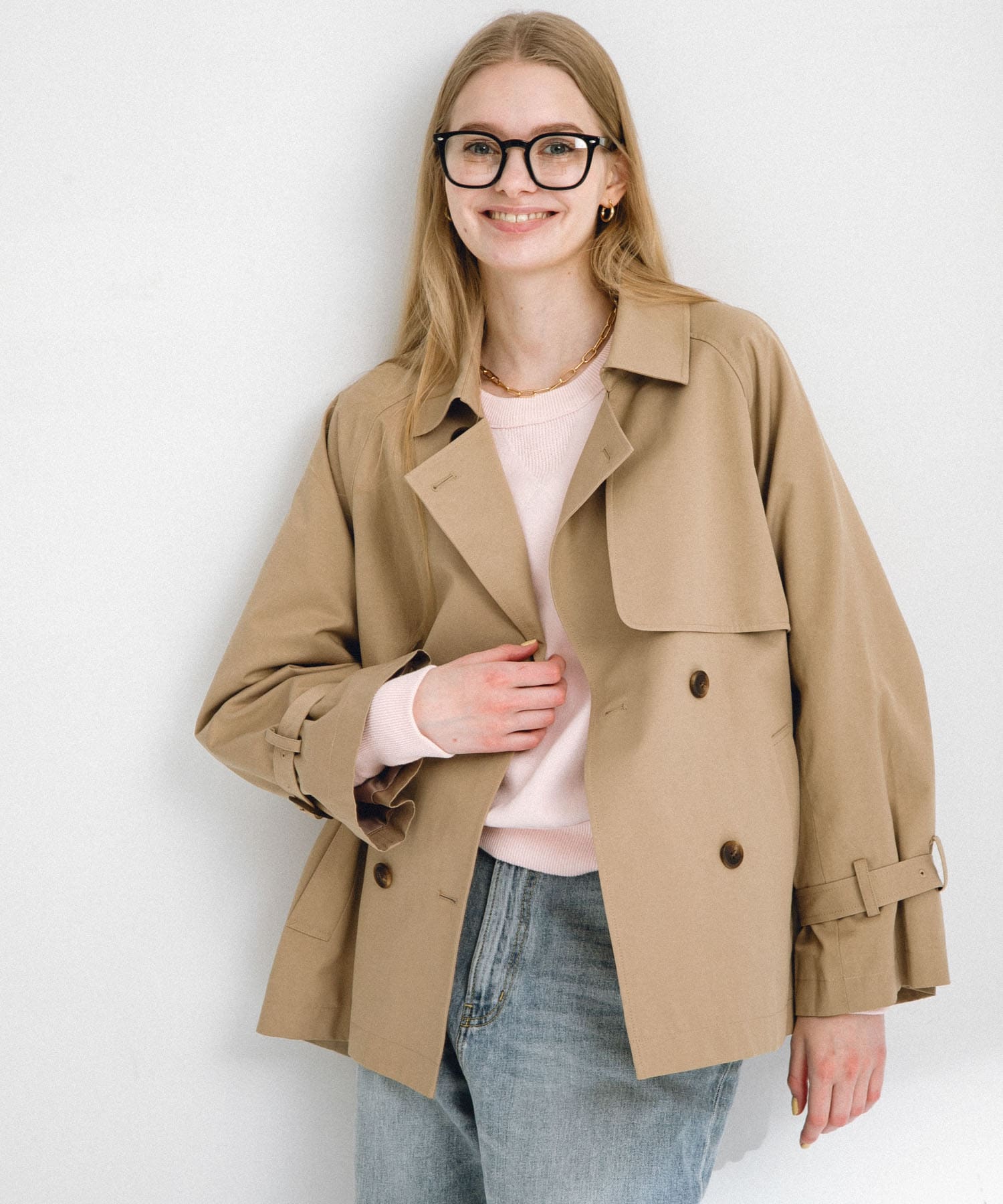 撥水ショートトレンチコート(36 ベージュ): アウター｜URBAN RESEARCH