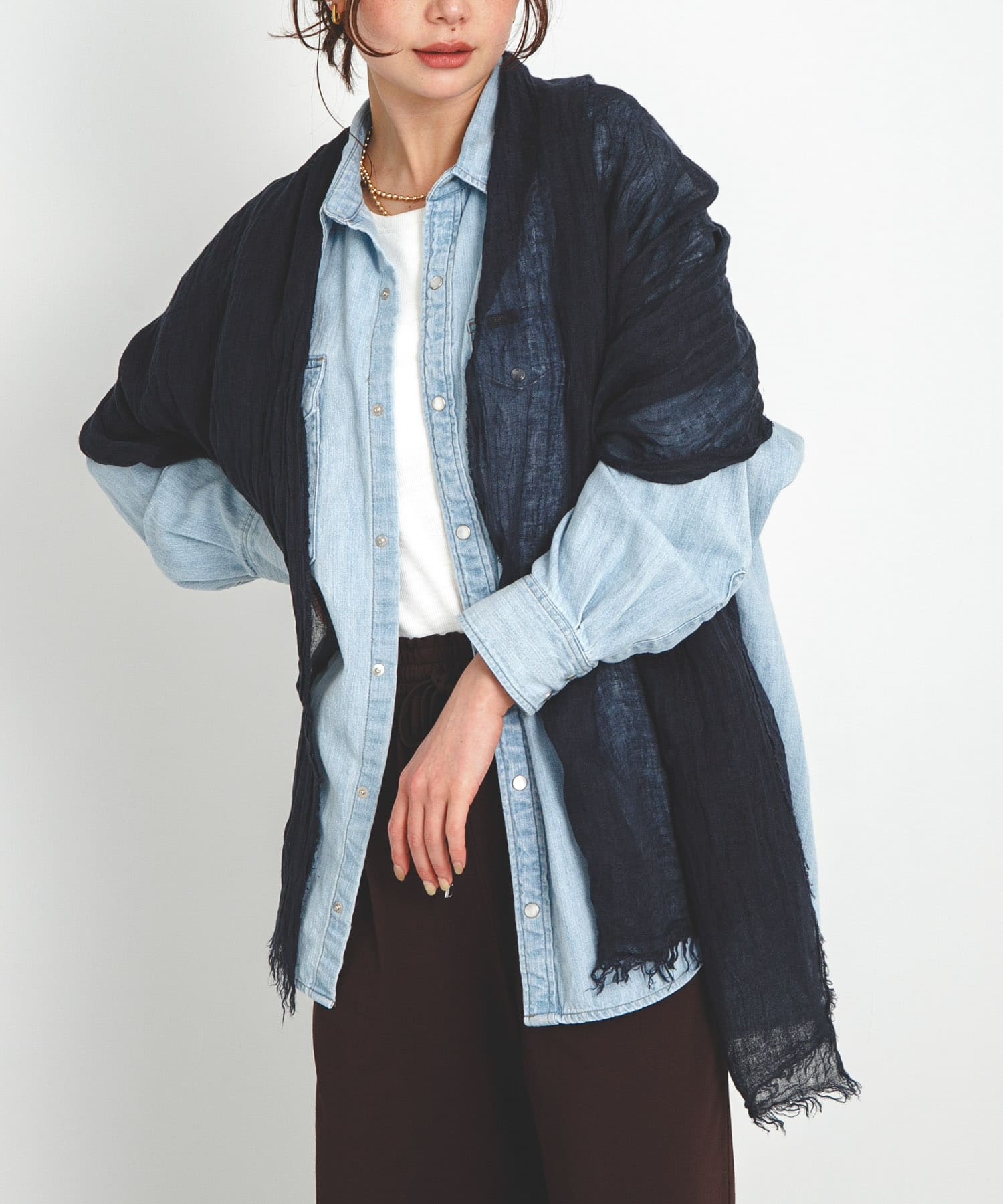 イタリア製リネンストール