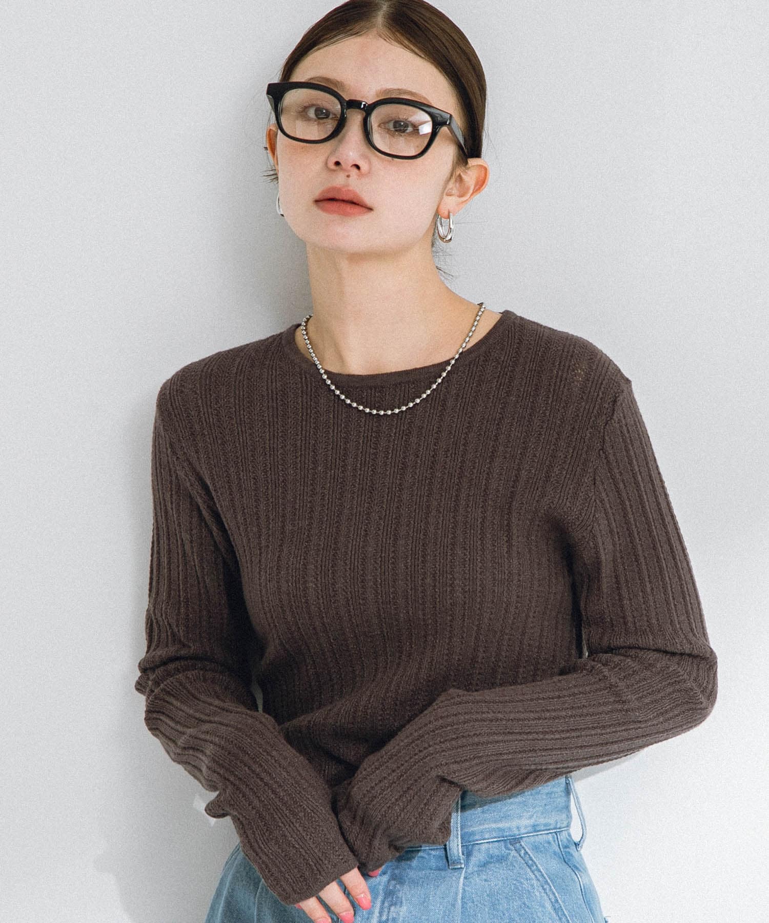 ウェリントンメガネ ブラック one