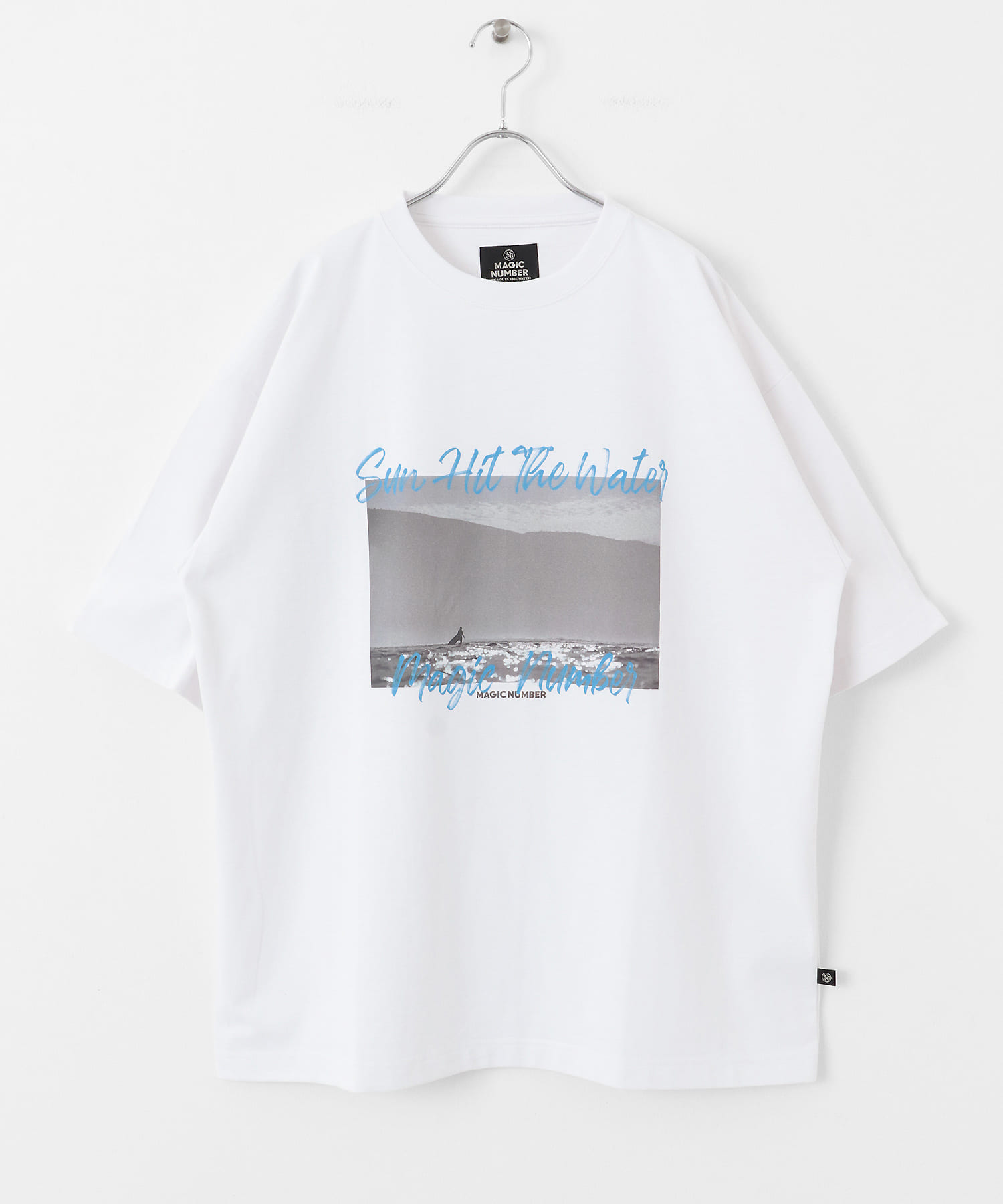 UpDRIFT×MAGIC NUMBER　T-SHIRTS3 Blue S