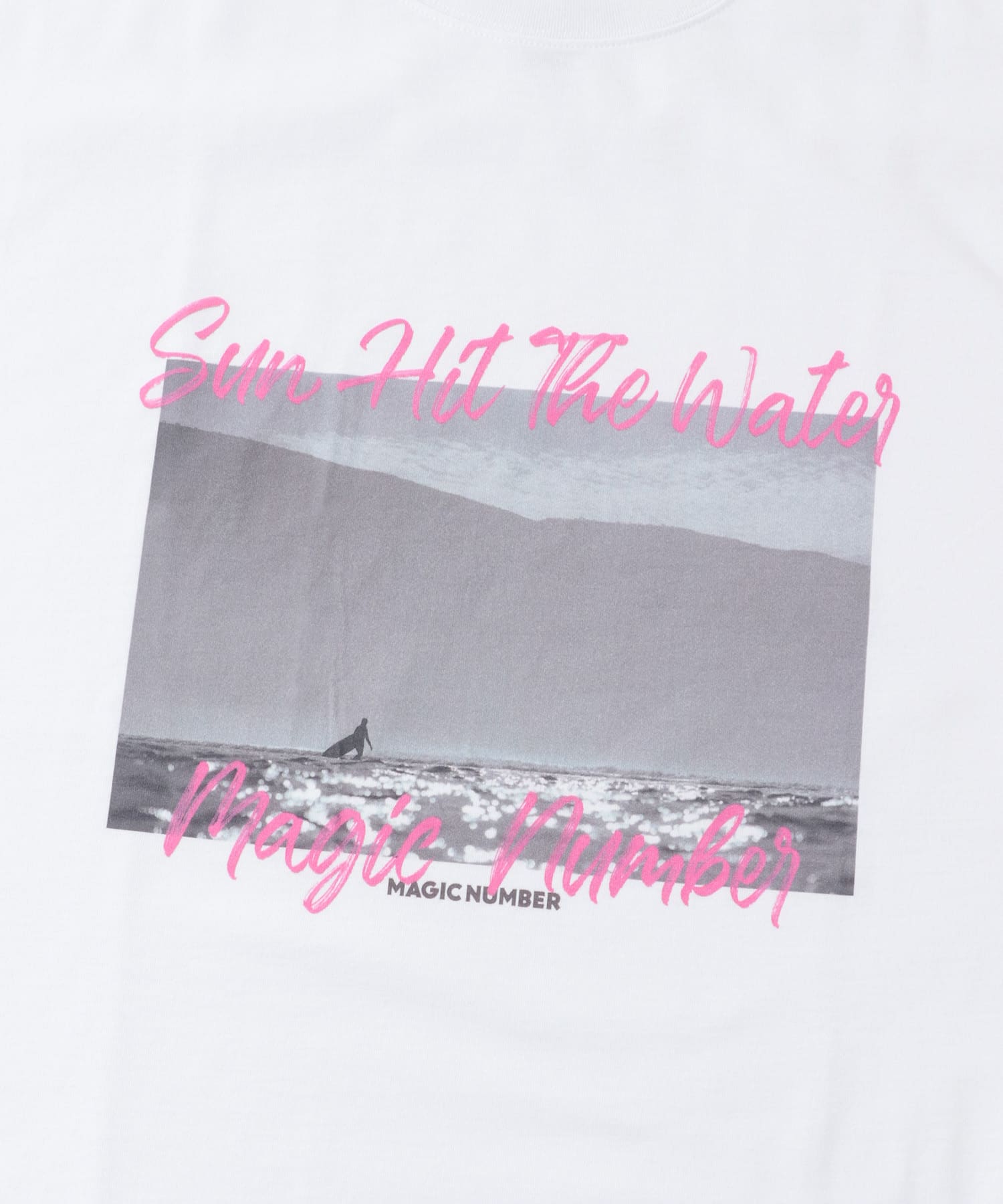 UpDRIFT×MAGIC NUMBER　T-SHIRTS3 Red S