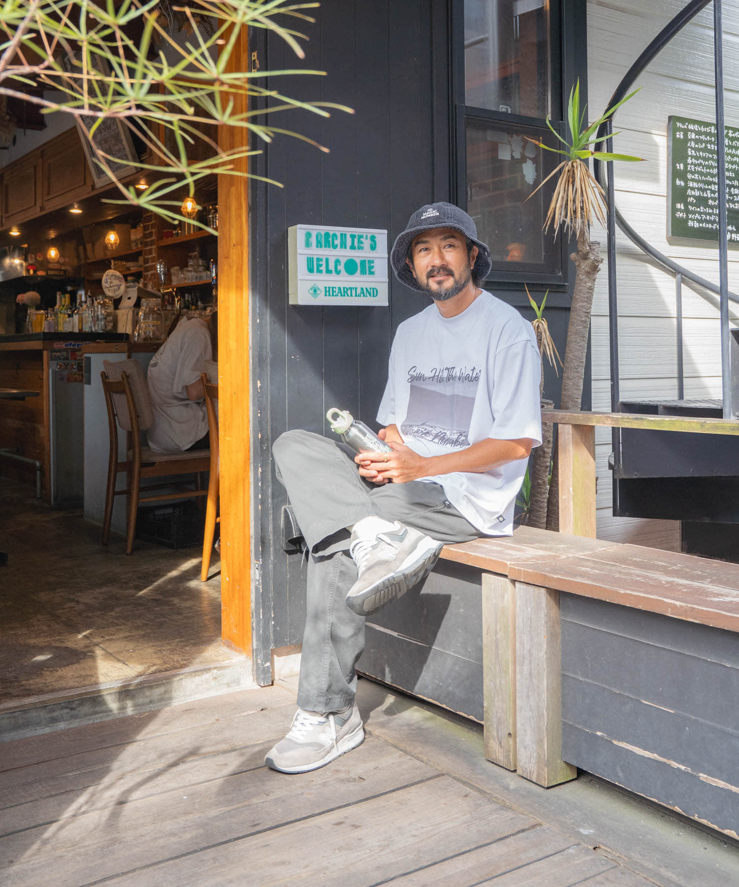 身長：170cm サイズ：L