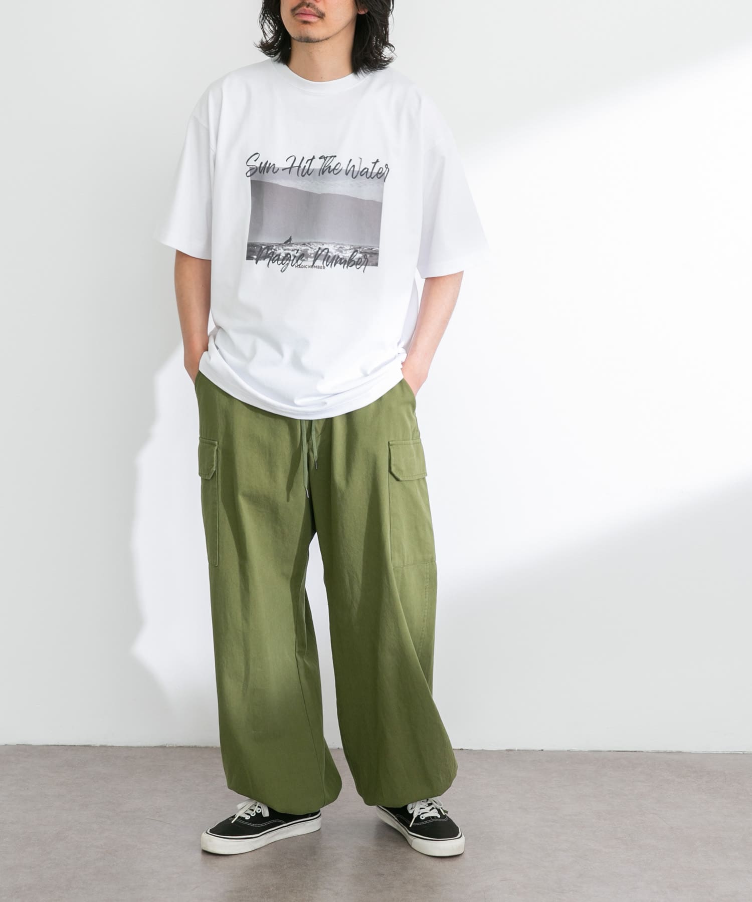 身長：180cm 体重：60kg サイズ：L