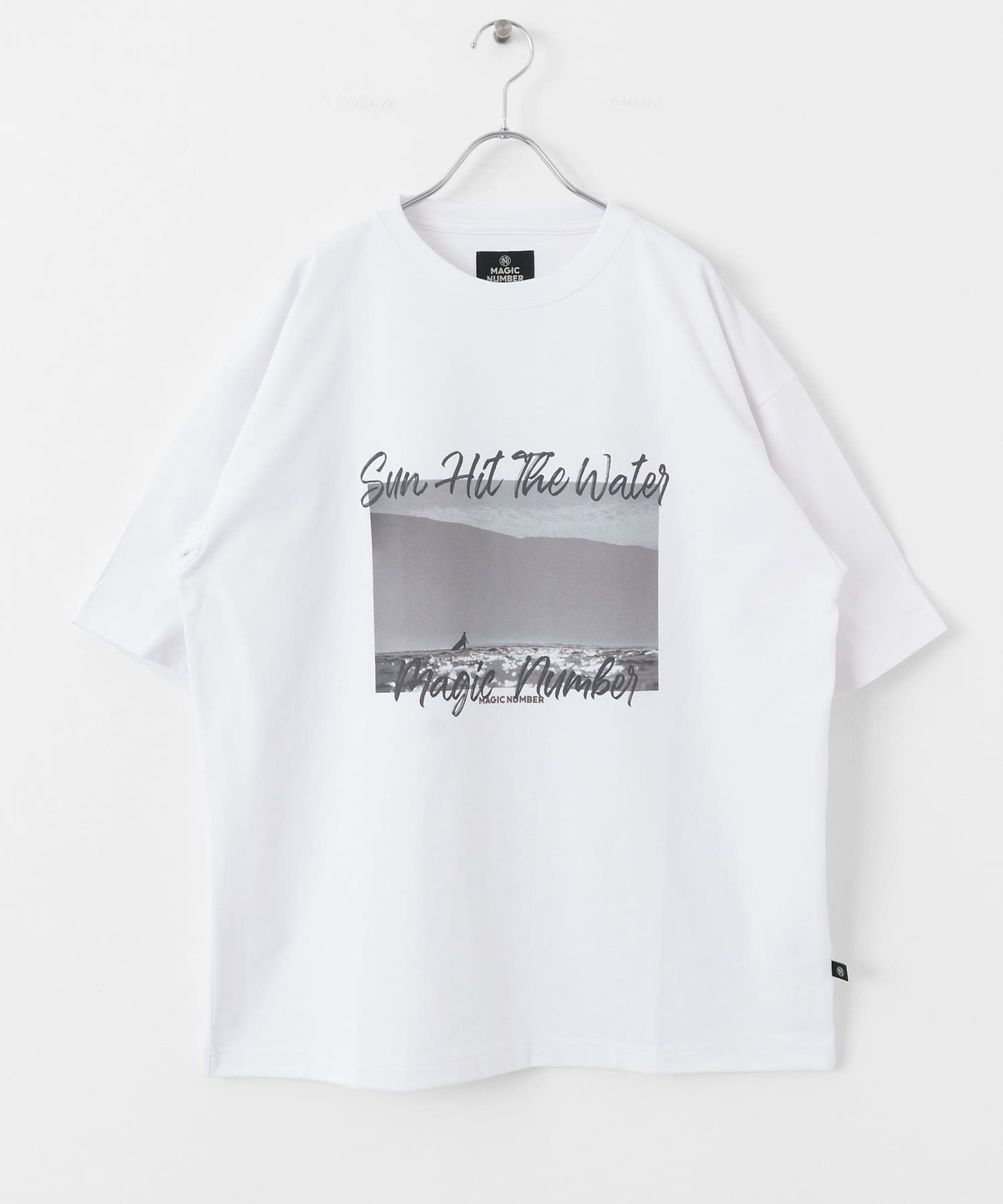 UpDRIFT×MAGIC NUMBER　T-SHIRTS3 Black S