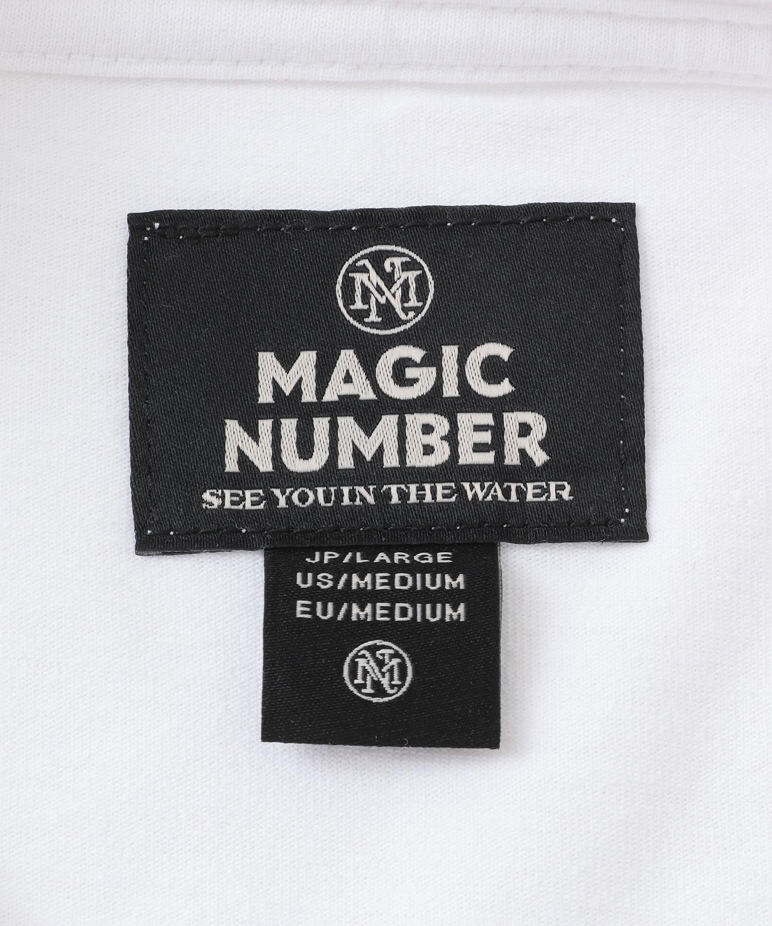 UpDRIFT×MAGIC NUMBER　T-SHIRTS3 Black S
