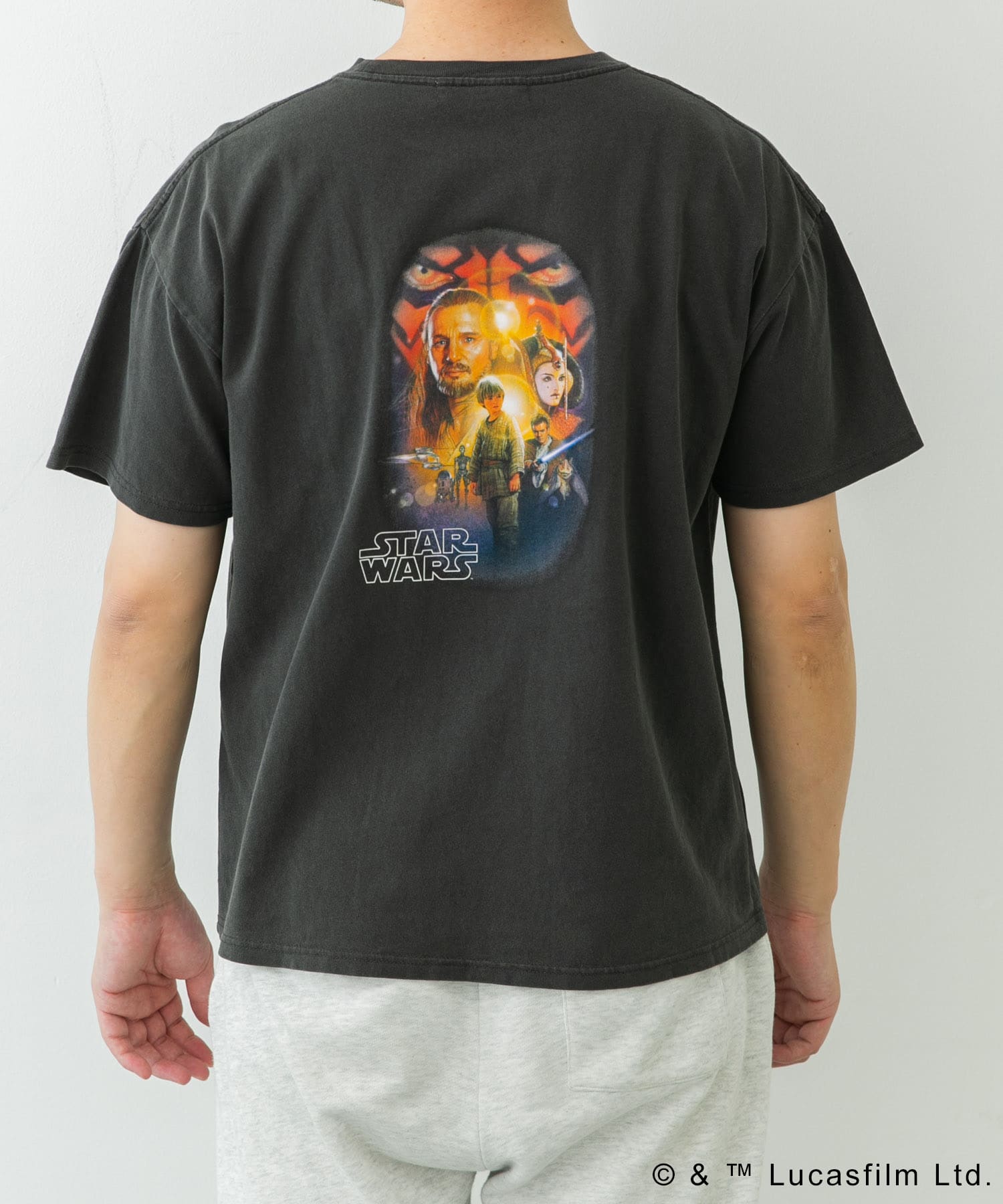 STARWARS / ピグメントTシャツ(M yoda): トップス|URBAN STARWARS / ピグメントTシャツ(M yoda): トップス|URBAN