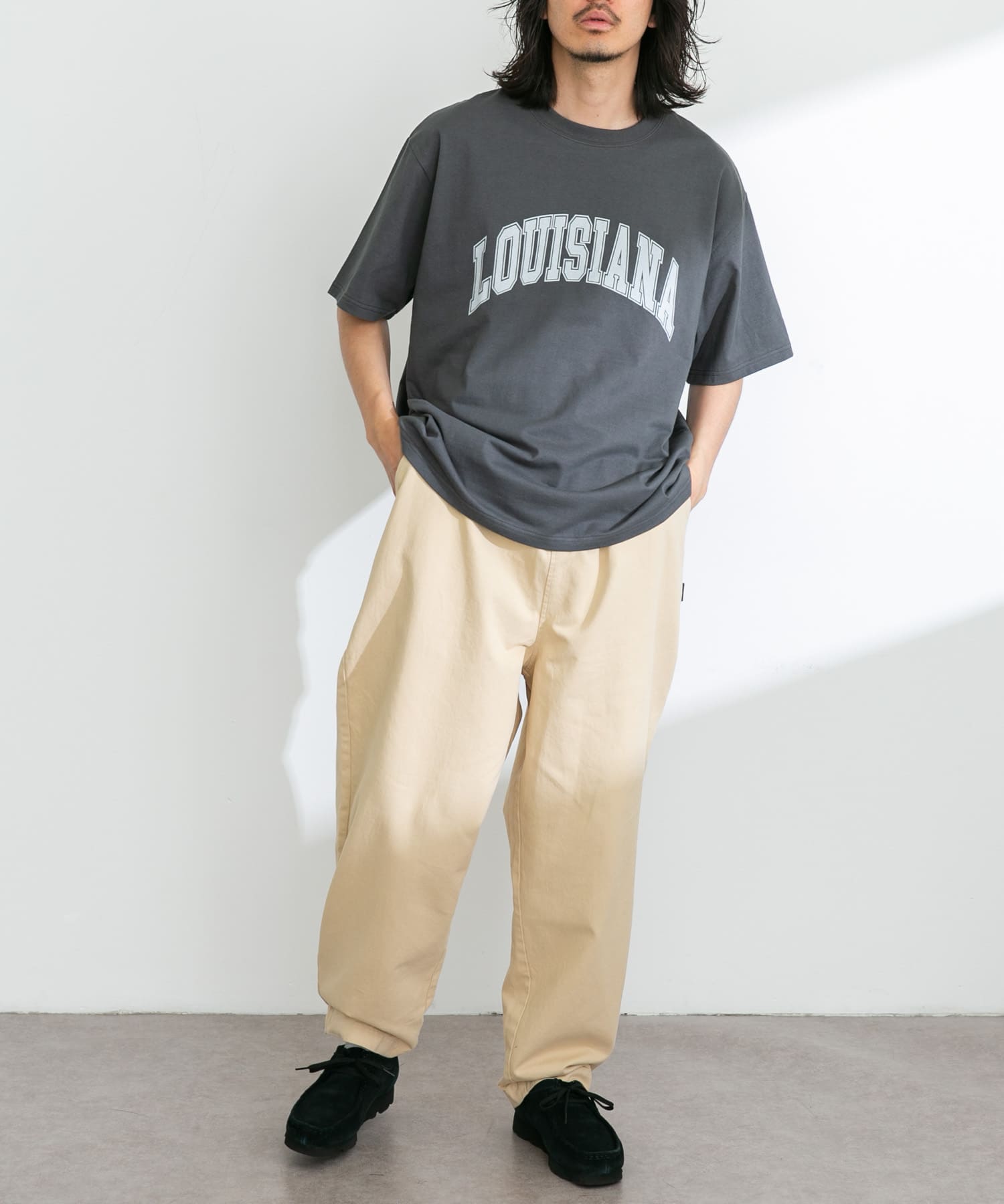 身長：180cm 体重：60kg サイズ：L