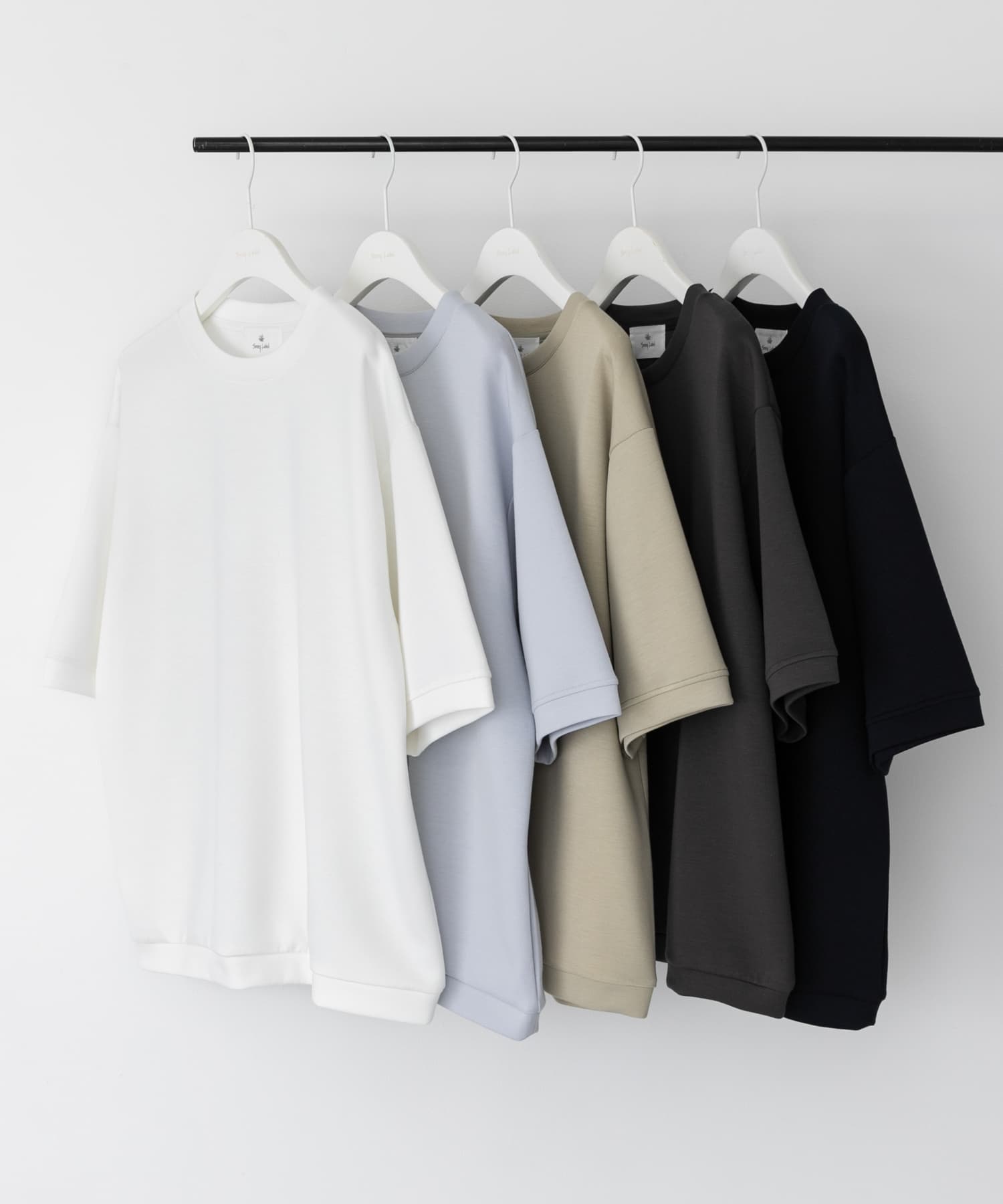 シルキーダンボールニットTシャツ ホワイト M