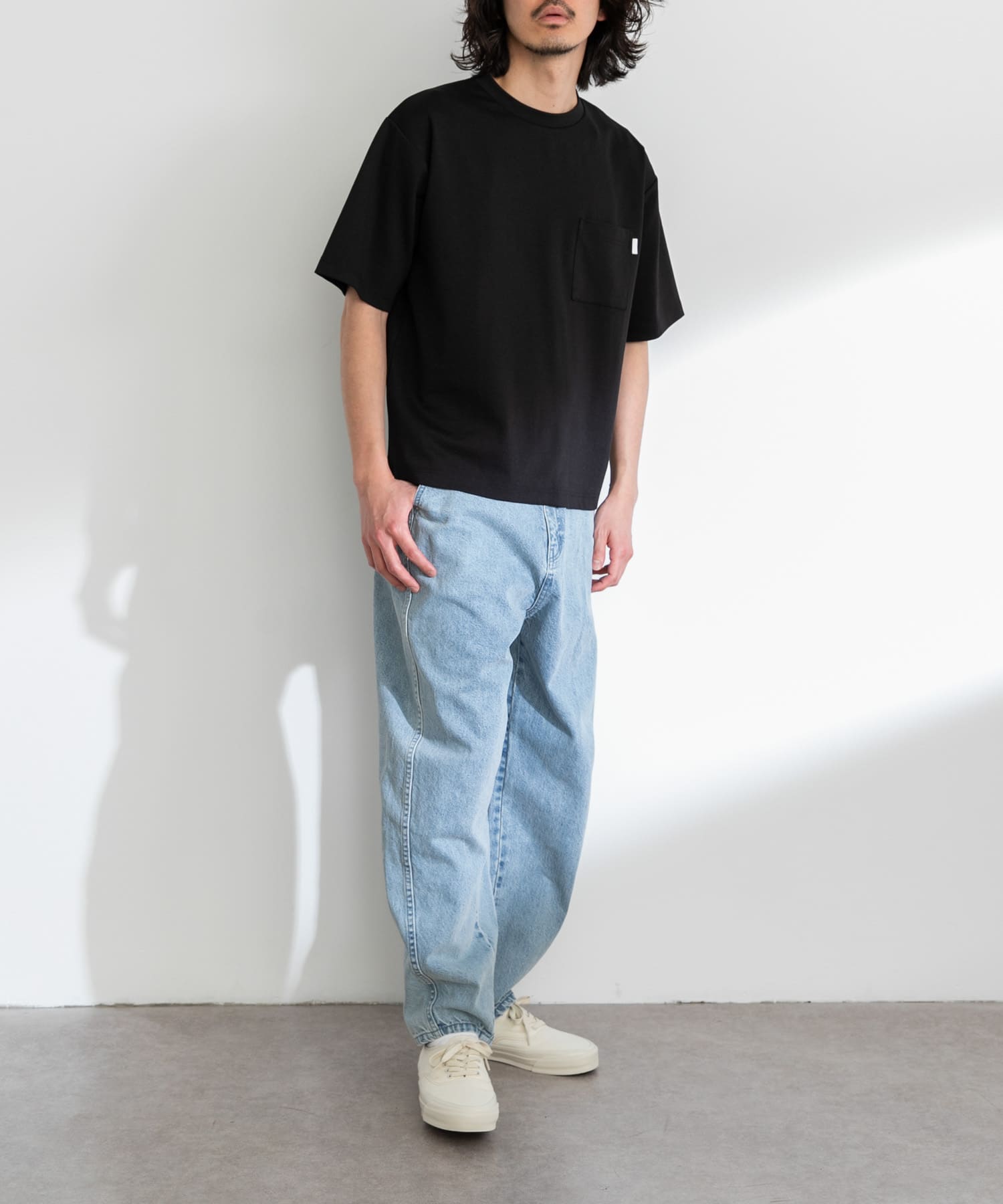 身長：180cm 体重：60kg サイズ：L