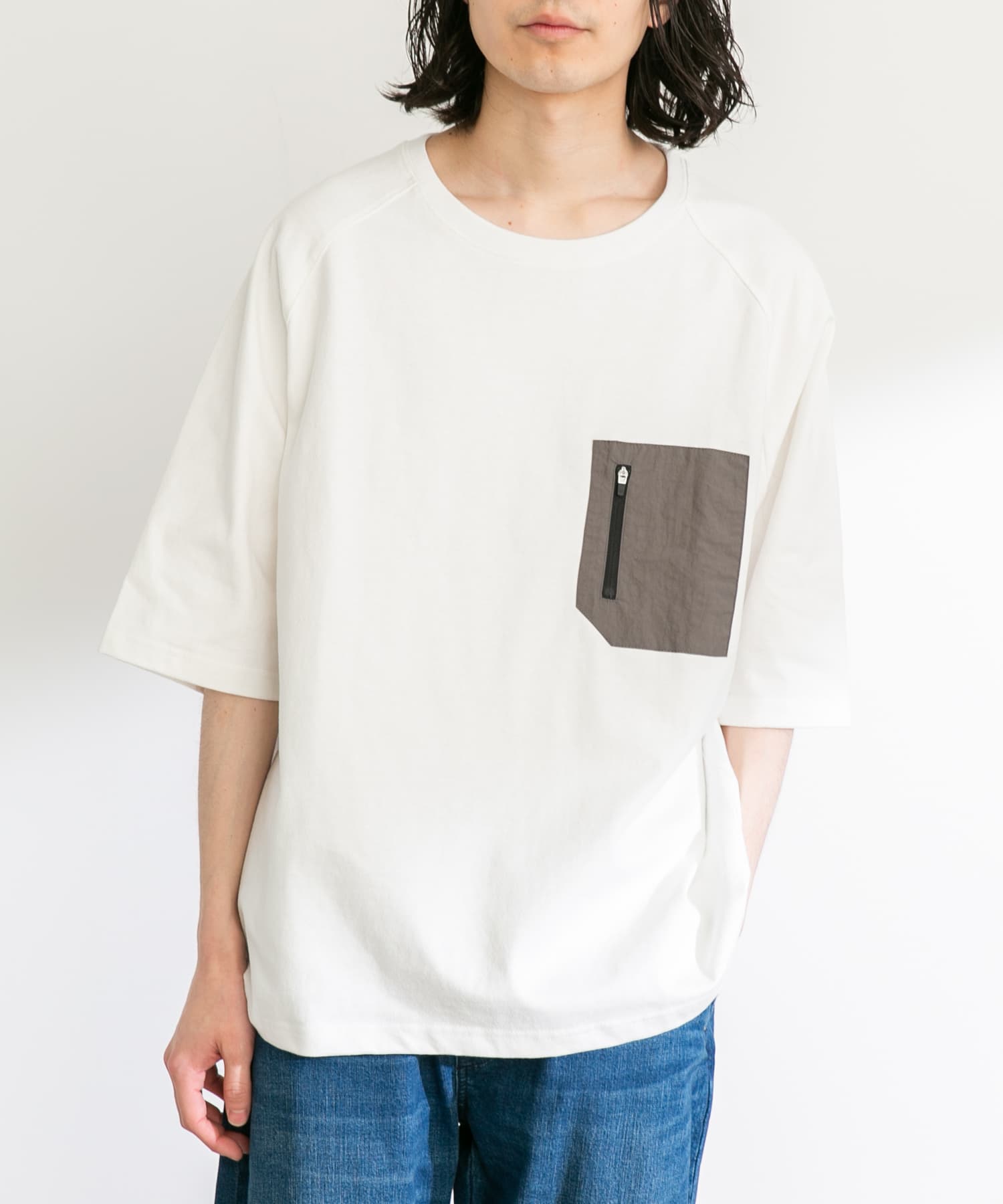 ホワイト×グレー