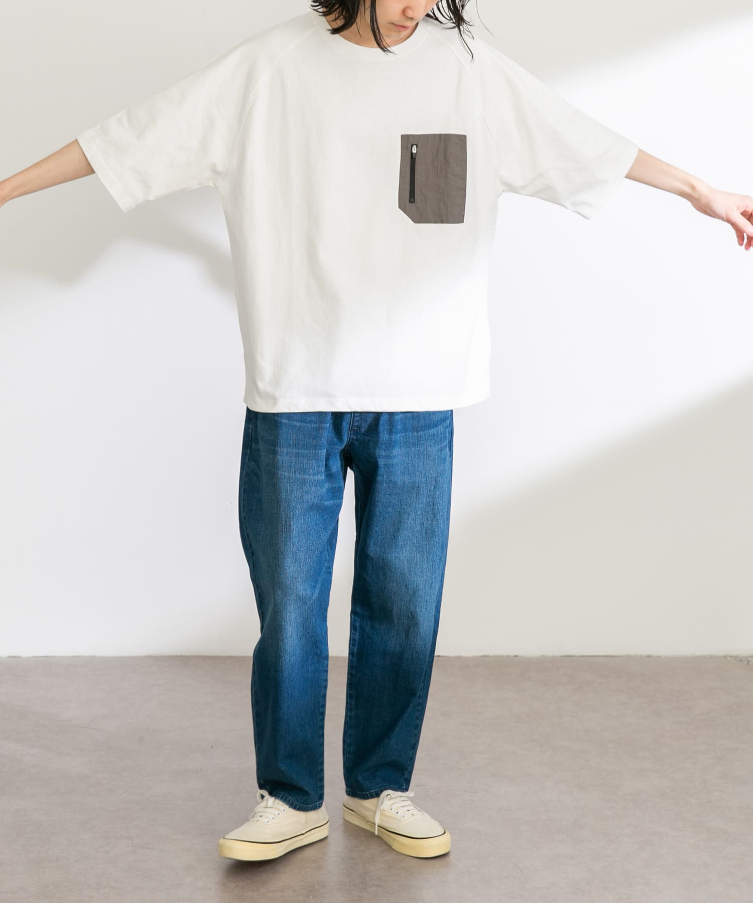 ホワイト×グレー