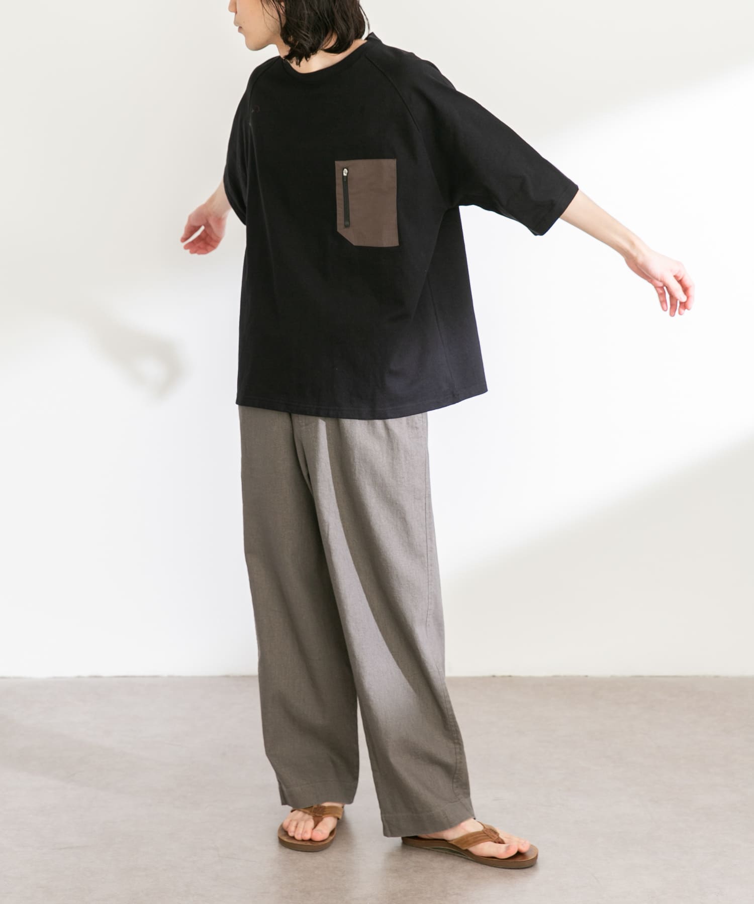 身長：173cm サイズ：L