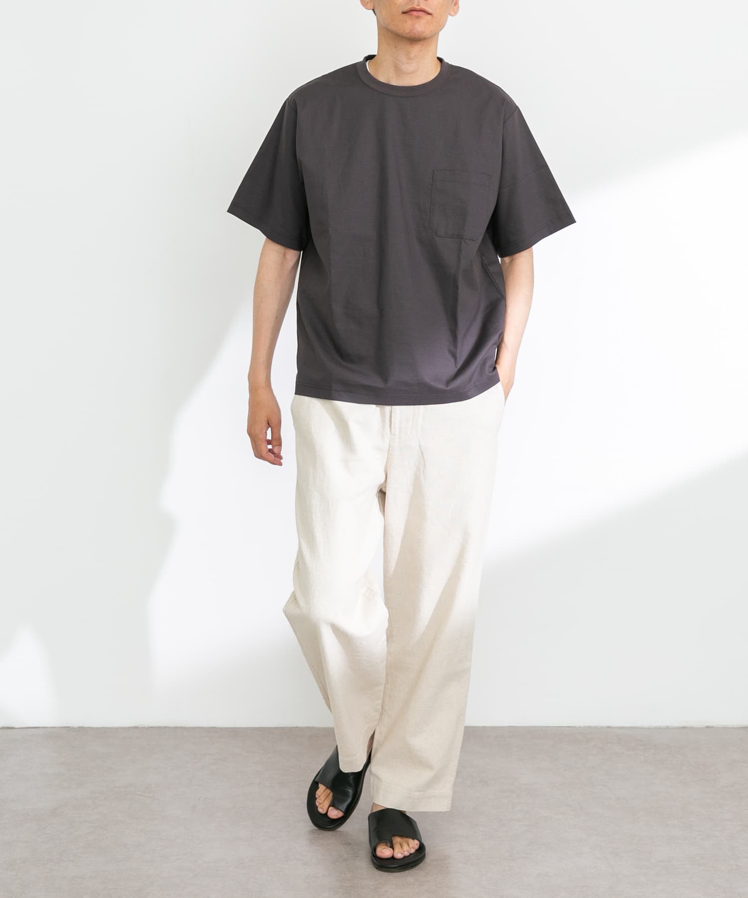 身長：185cm 体重：70kg サイズ：L