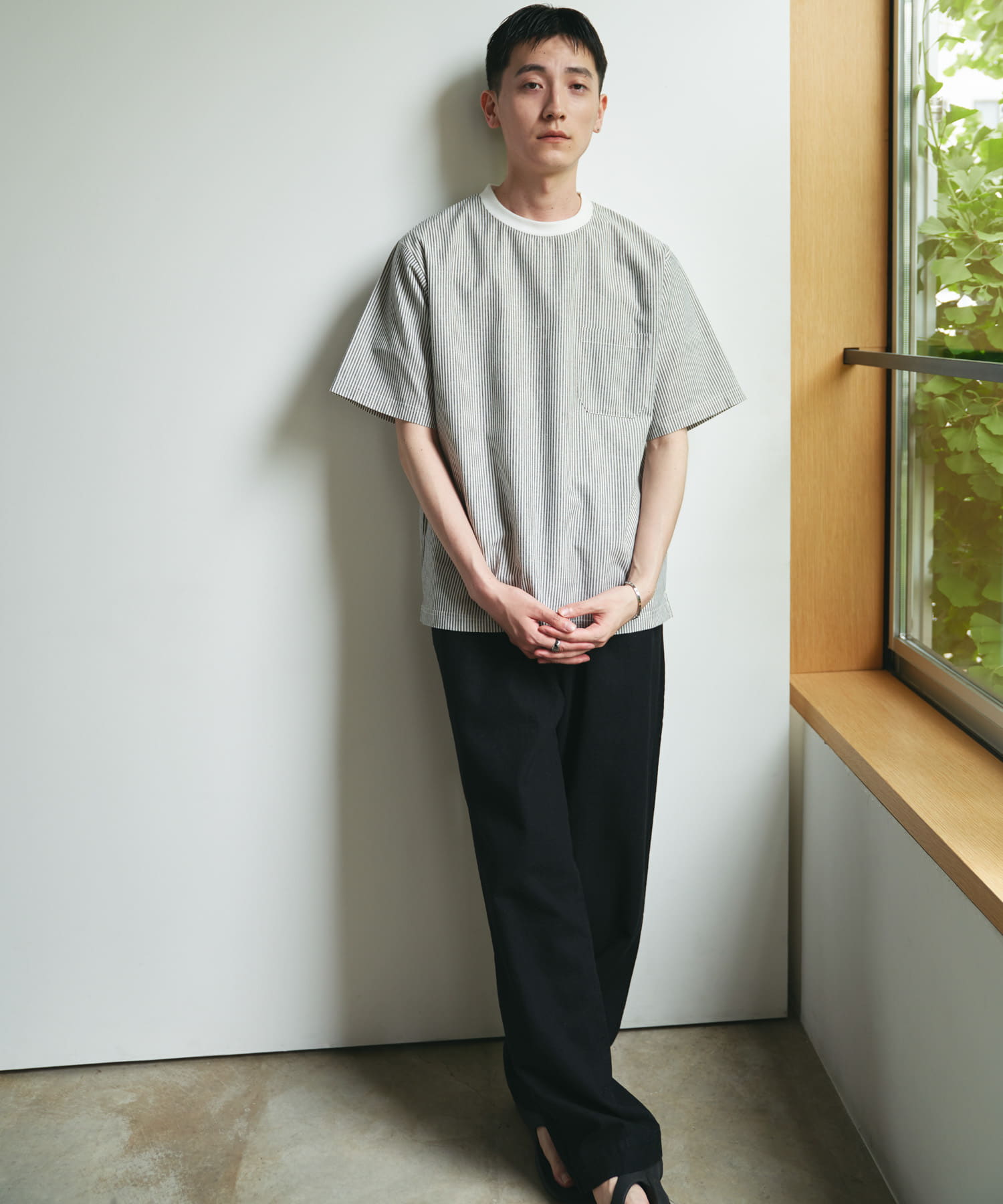 身長：180cm サイズ：L