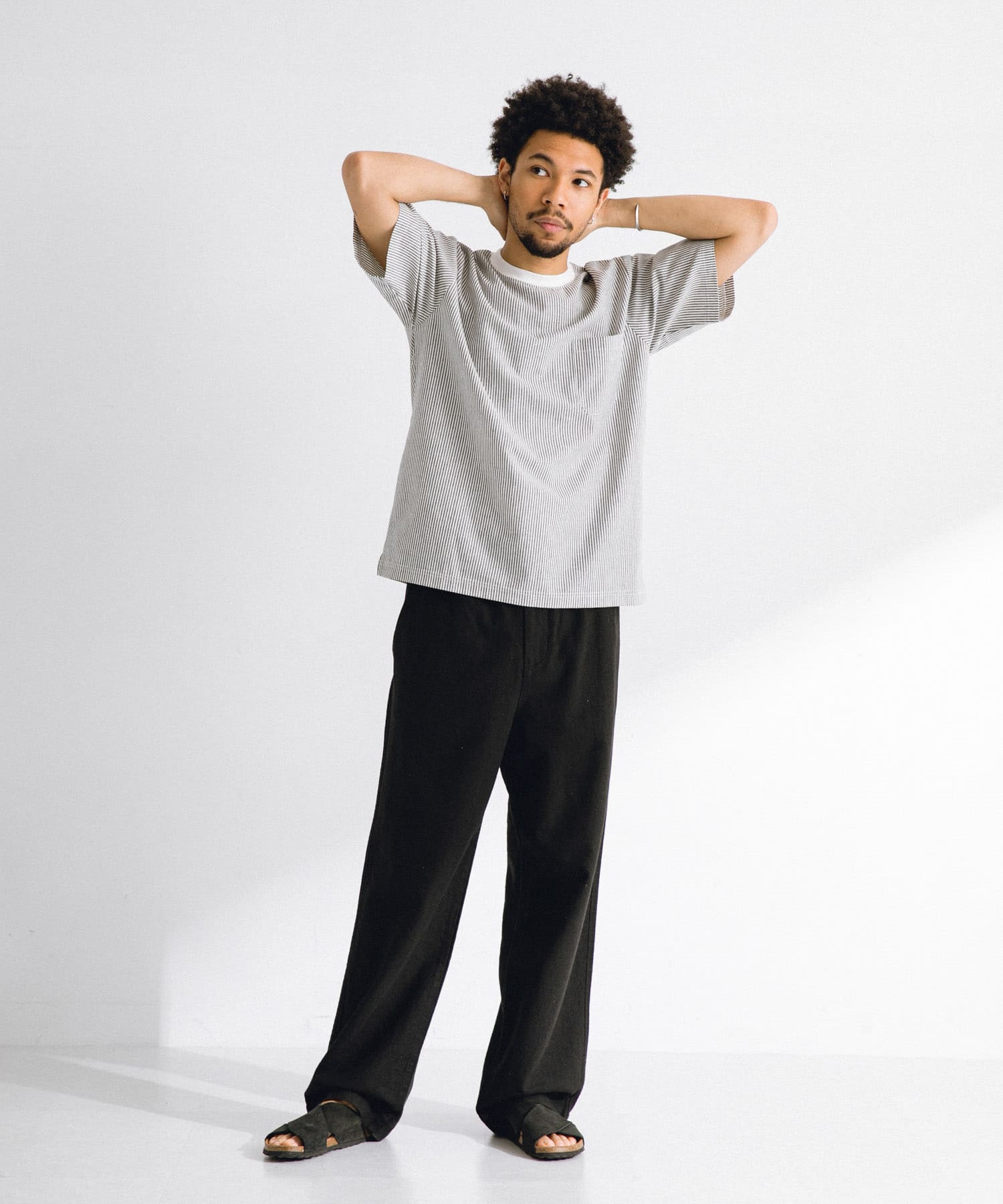 身長：177cm サイズ：L