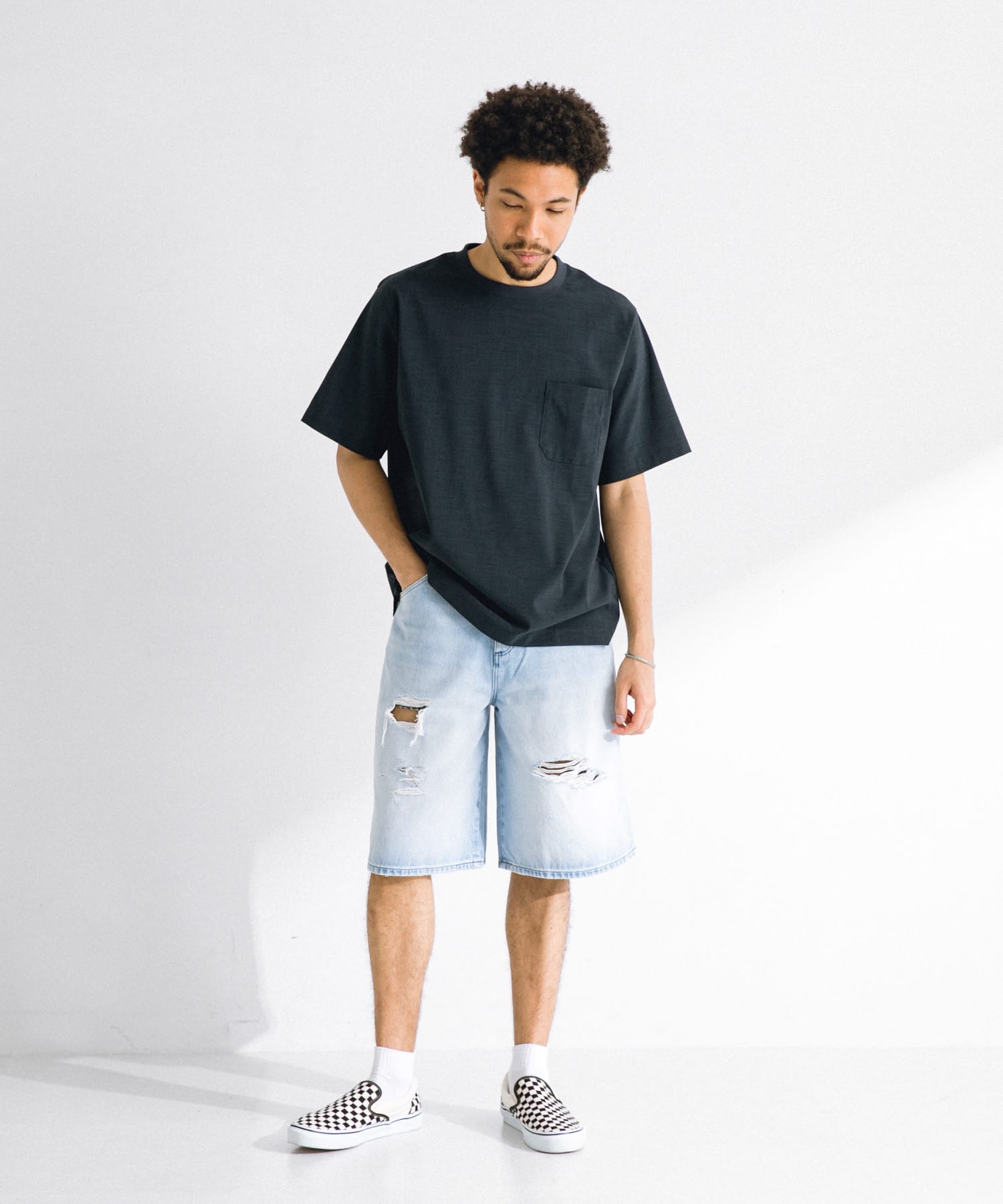 身長：177cm サイズ：L