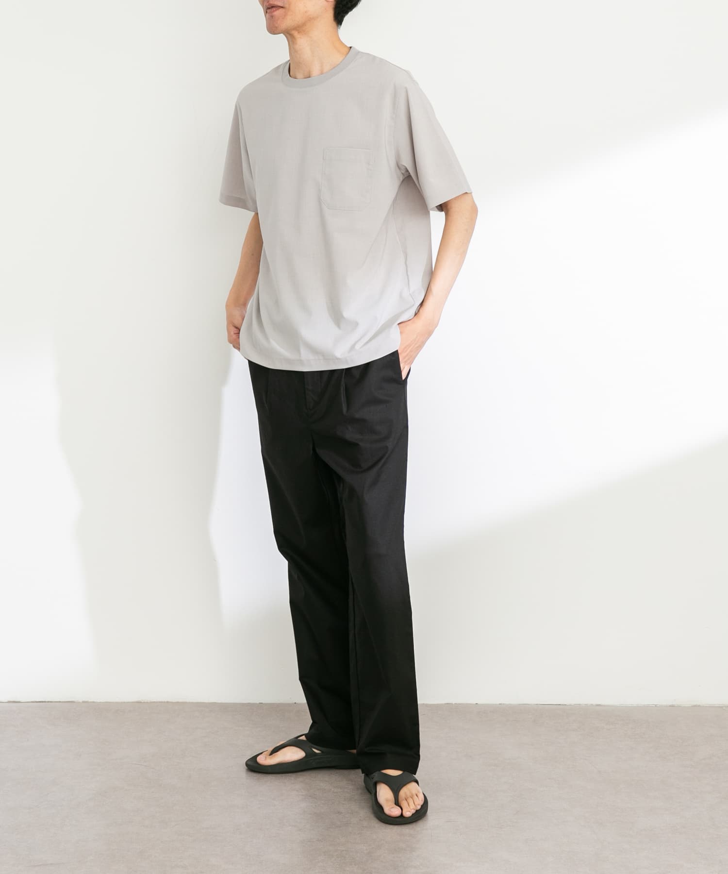 身長：185cm 体重：70kg サイズ：L