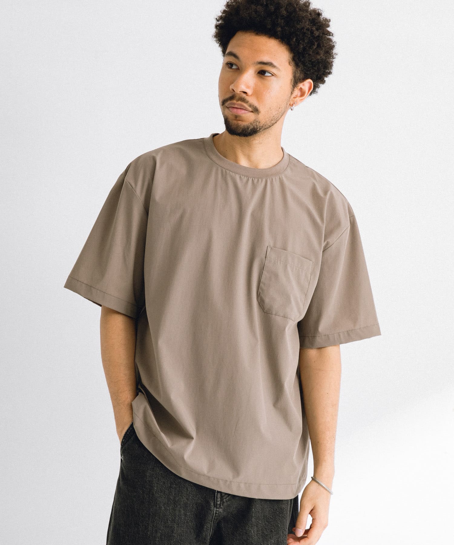 接触冷感/吸水速乾/UVカット』Breeze Fit クルーネックTシャツ(M